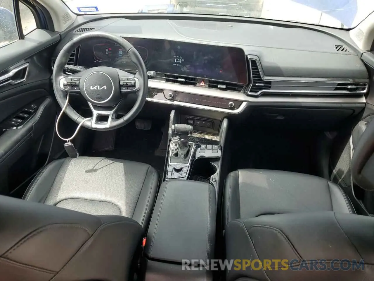 8 fotografías del automóvil dañado 5XYK33DF8RG149702 KIA SPORTAGE 2024