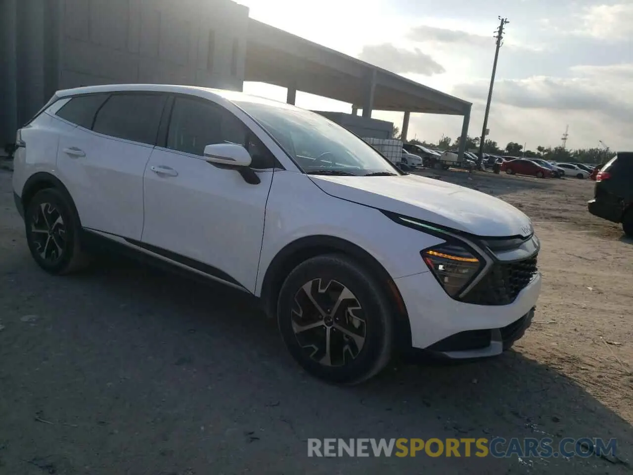 4 fotografías del automóvil dañado 5XYK33DF8RG231798 KIA SPORTAGE 2024