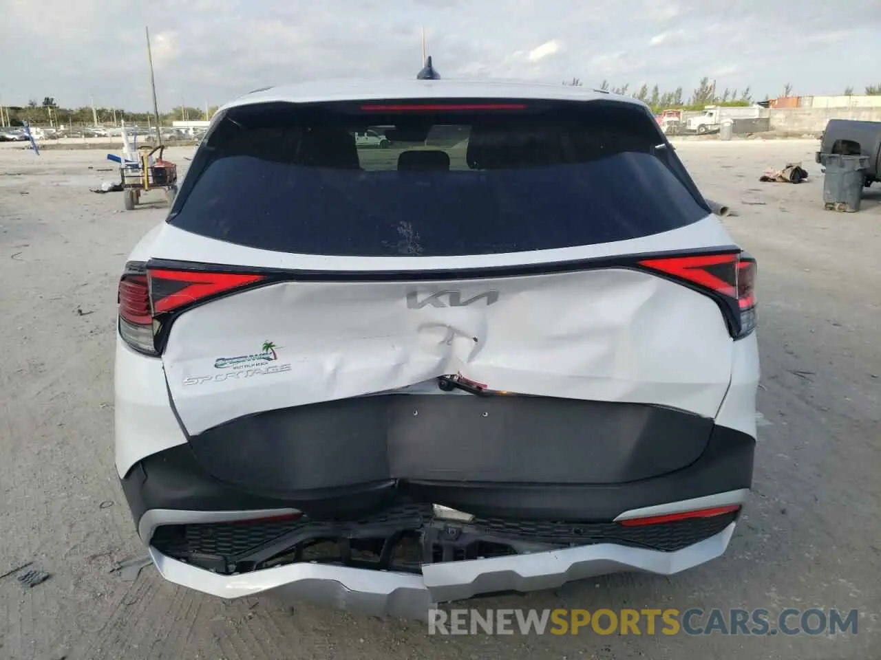 6 fotografías del automóvil dañado 5XYK33DF8RG231798 KIA SPORTAGE 2024
