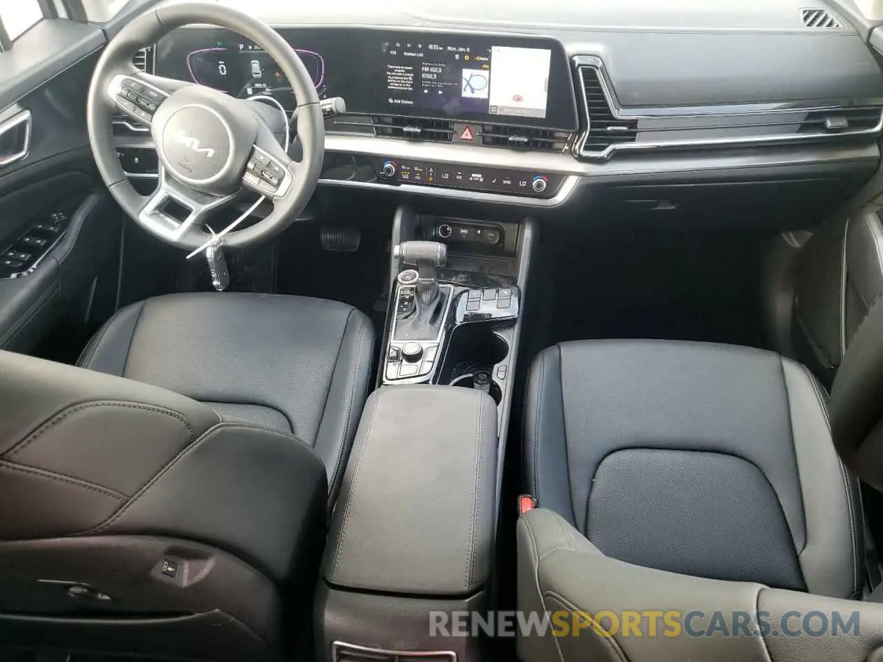 8 fotografías del automóvil dañado 5XYK33DF8RG231798 KIA SPORTAGE 2024