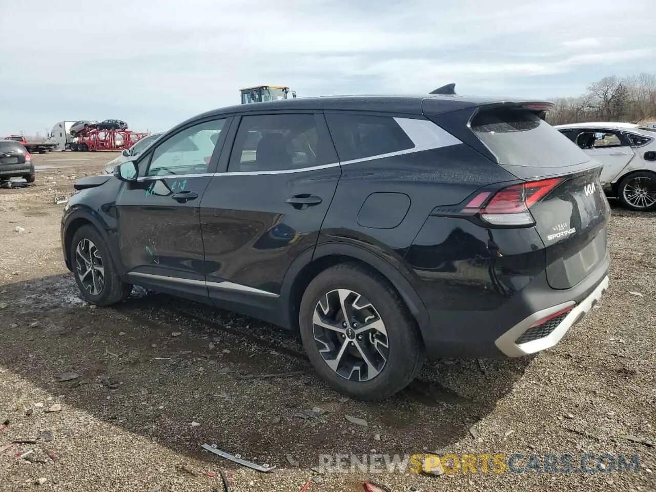 2 fotografías del automóvil dañado 5XYK33DF9RG170025 KIA SPORTAGE 2024
