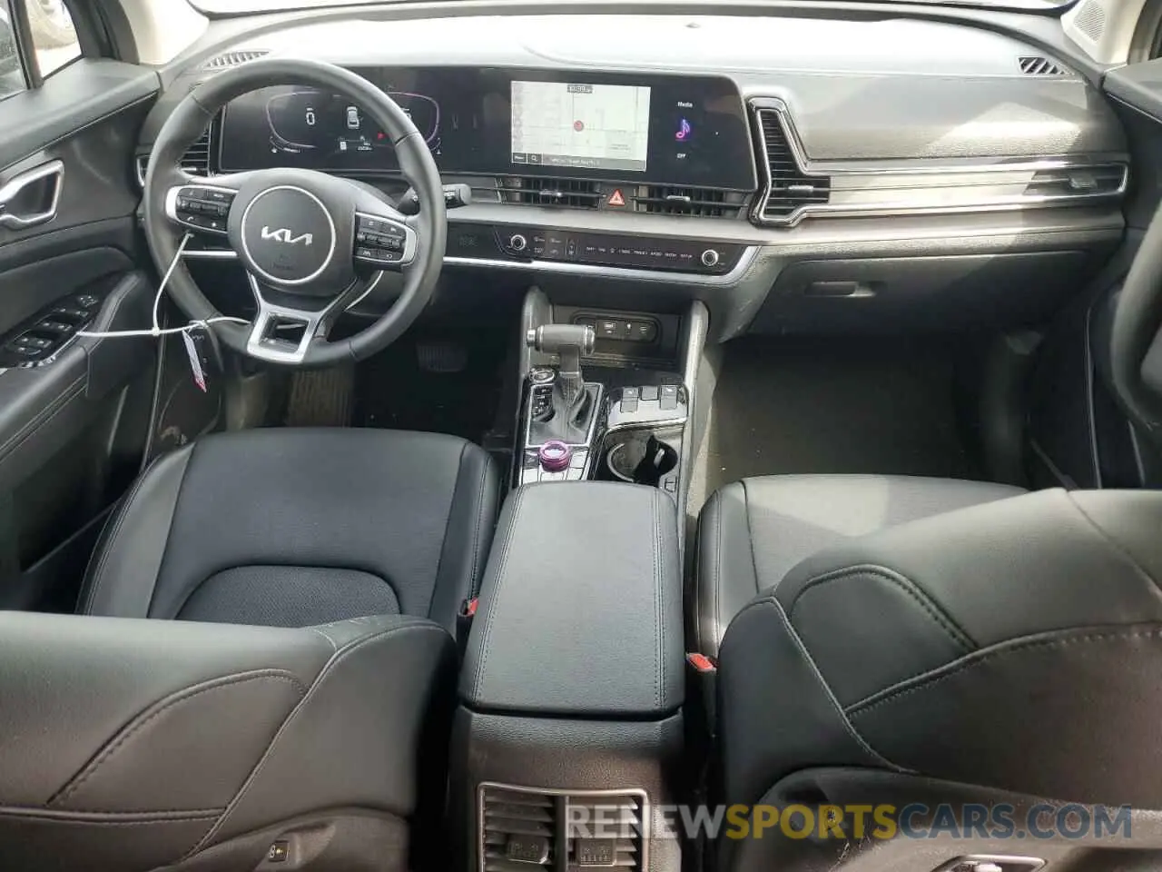 8 fotografías del automóvil dañado 5XYK33DF9RG170025 KIA SPORTAGE 2024