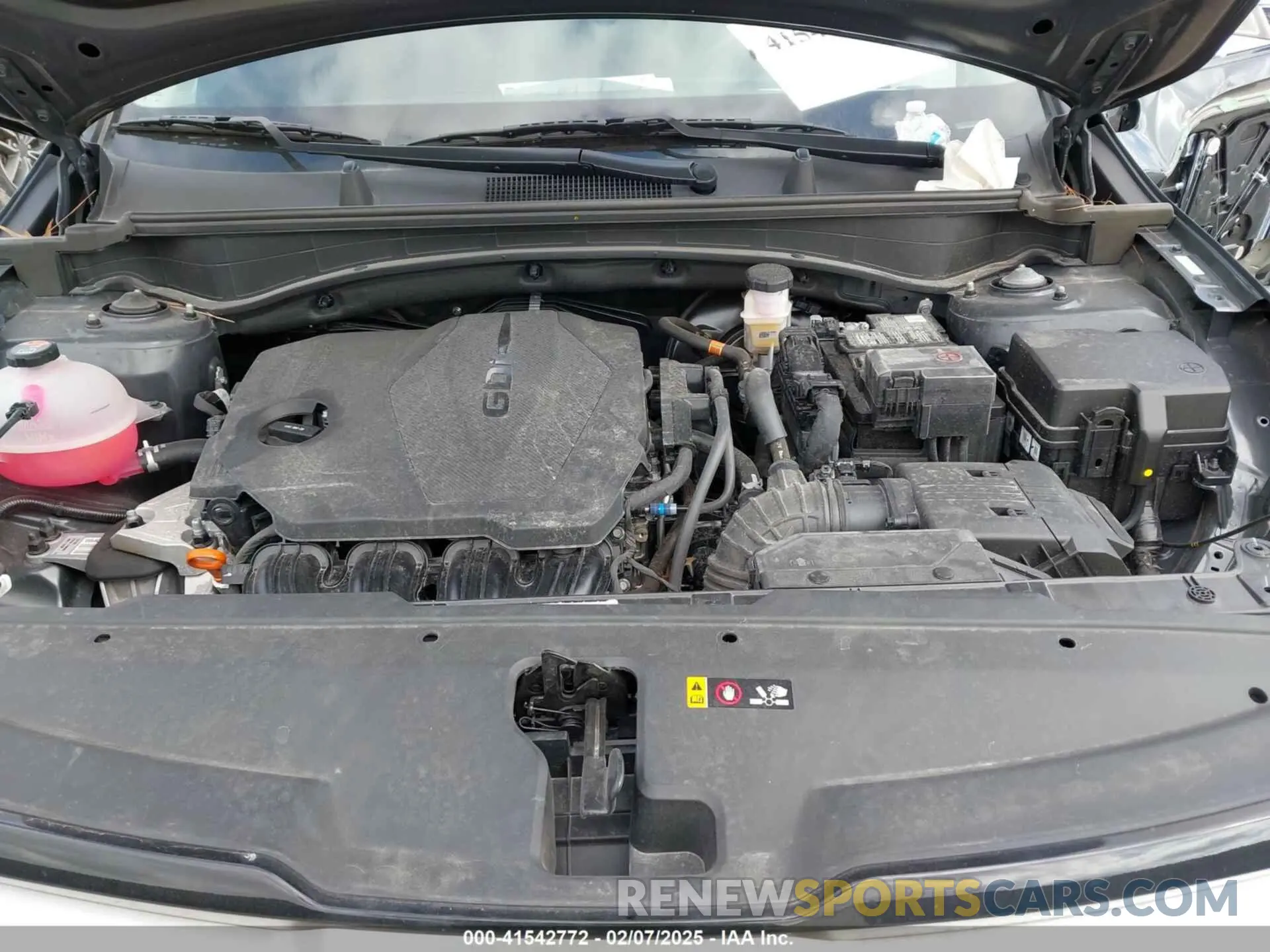 10 fotografías del automóvil dañado 5XYK33DF9RG172776 KIA SPORTAGE 2024