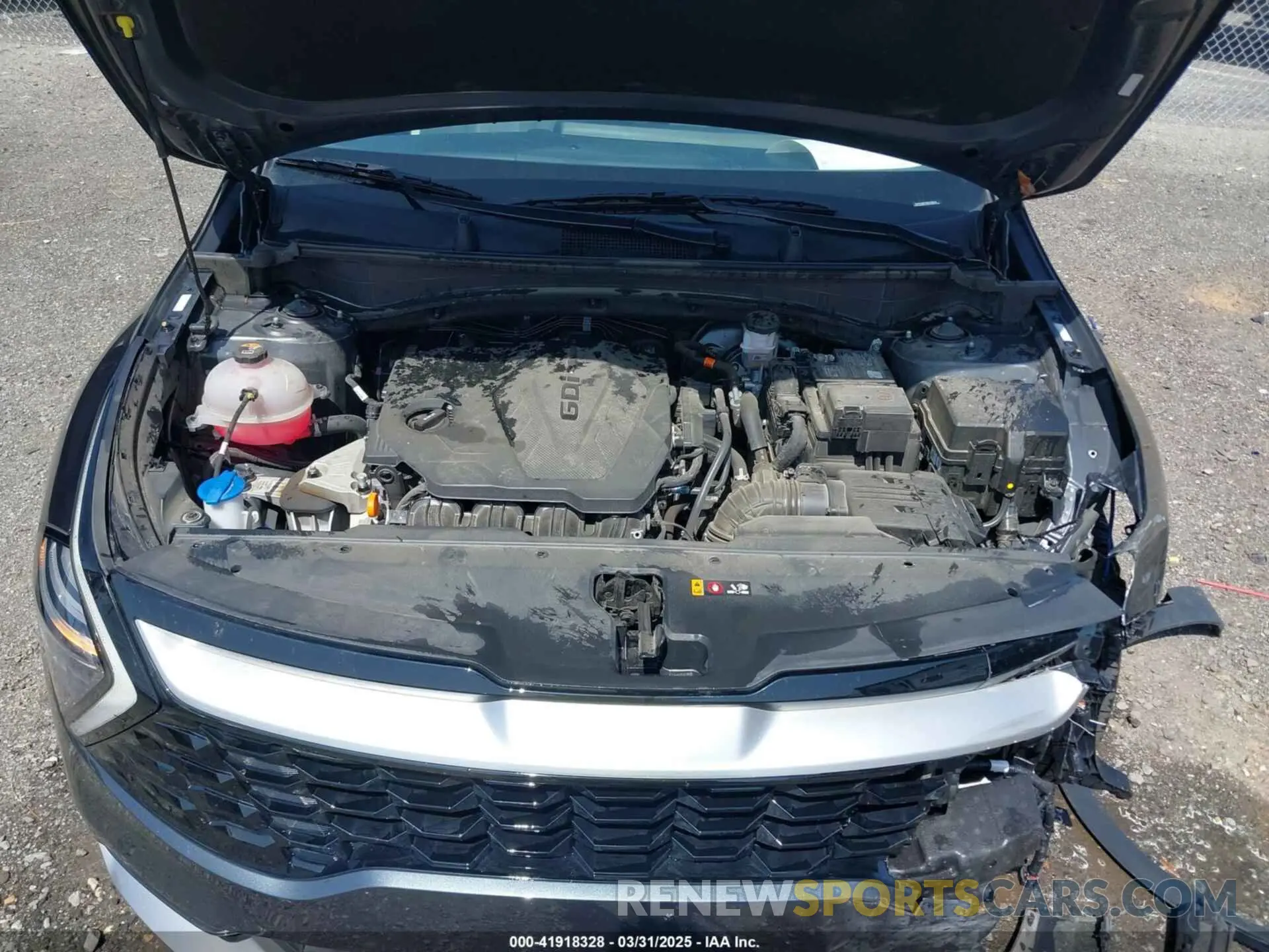 10 fotografías del automóvil dañado 5XYK33DFXRG139818 KIA SPORTAGE 2024