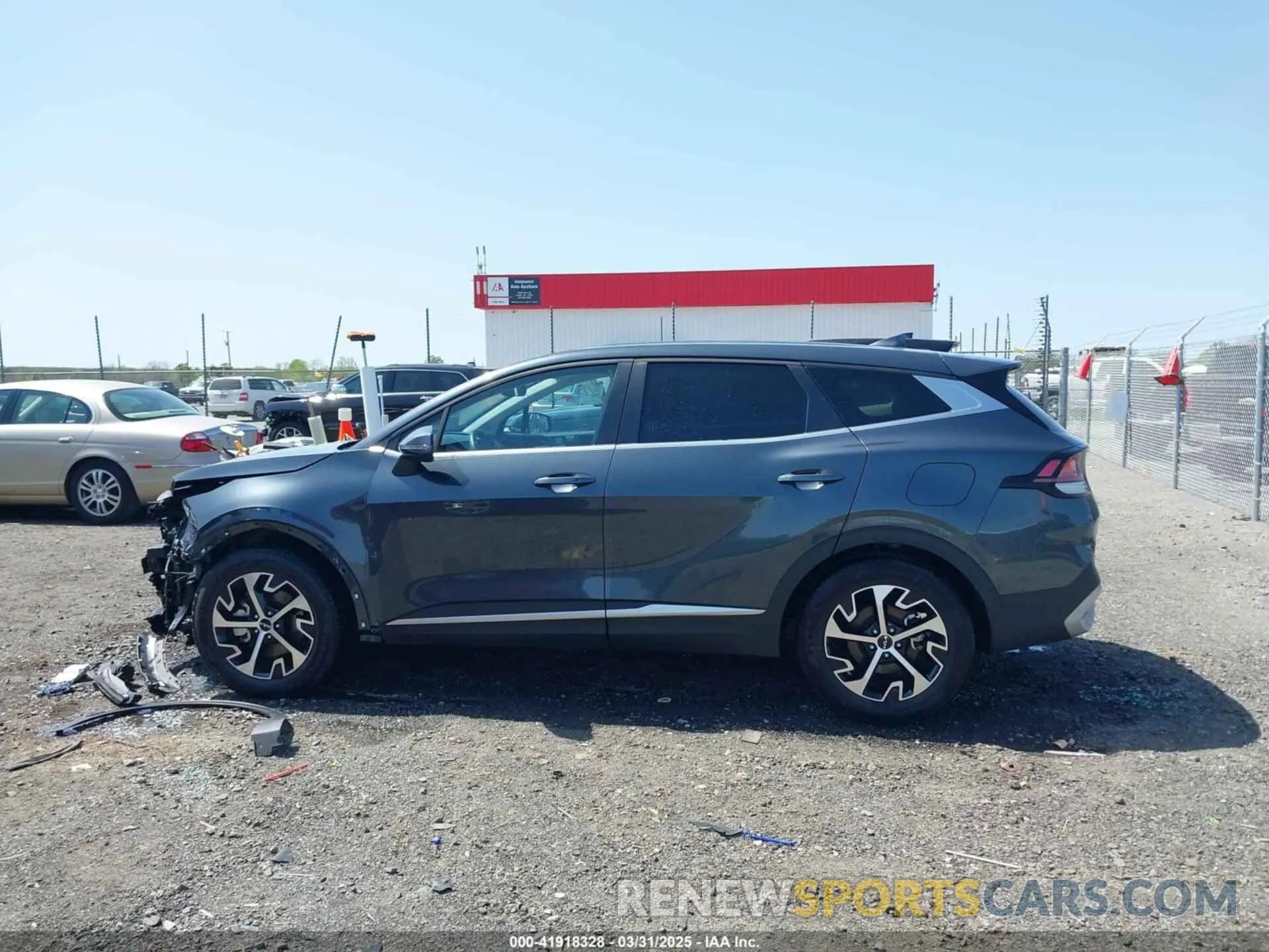 14 fotografías del automóvil dañado 5XYK33DFXRG139818 KIA SPORTAGE 2024