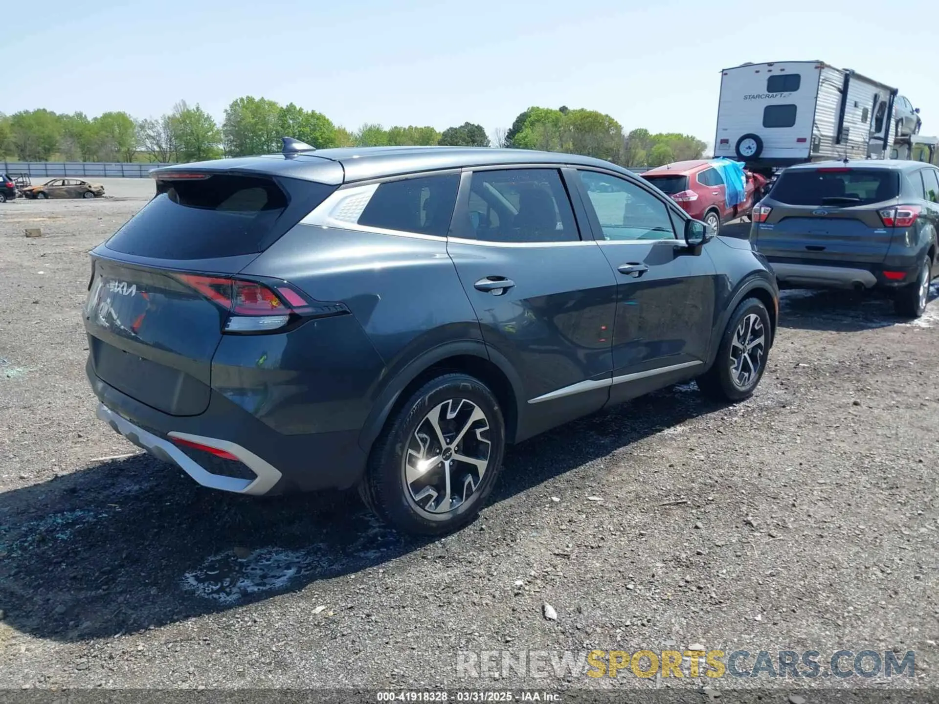 4 fotografías del automóvil dañado 5XYK33DFXRG139818 KIA SPORTAGE 2024