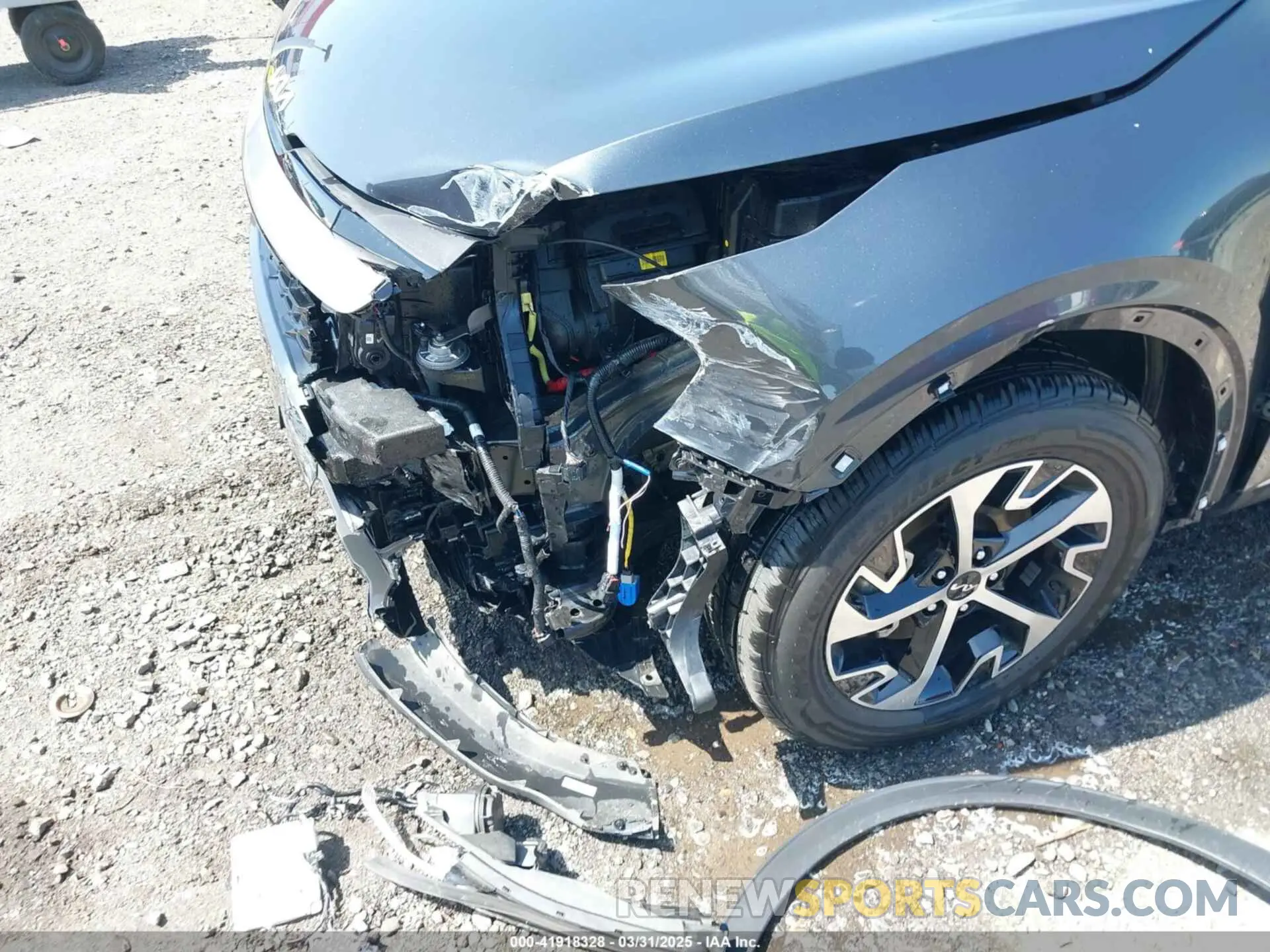 6 fotografías del automóvil dañado 5XYK33DFXRG139818 KIA SPORTAGE 2024