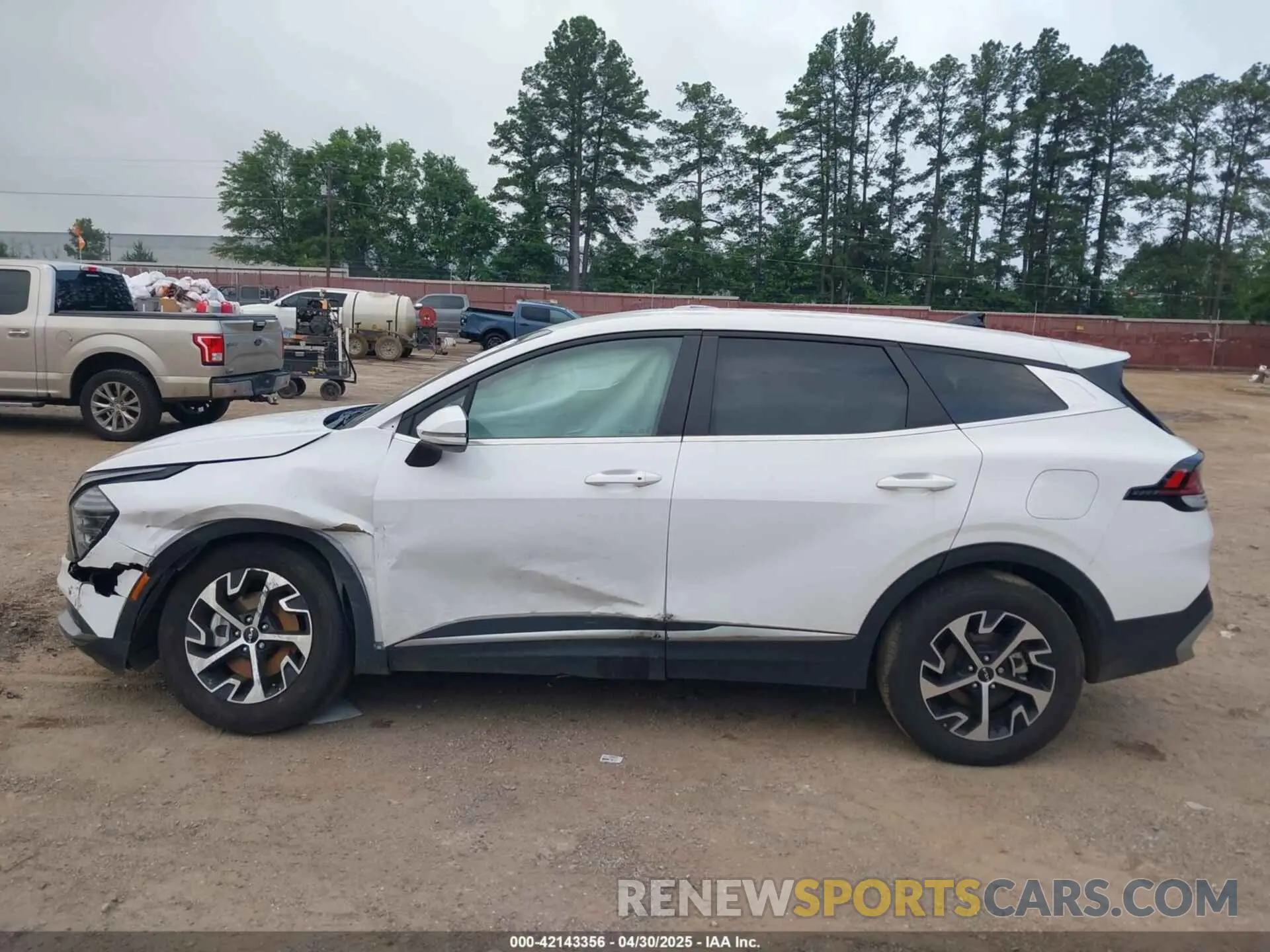 14 fotografías del automóvil dañado 5XYK33DFXRG146980 KIA SPORTAGE 2024