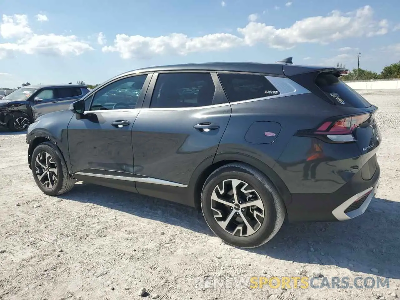 2 fotografías del automóvil dañado 5XYK33DFXRG200875 KIA SPORTAGE 2024