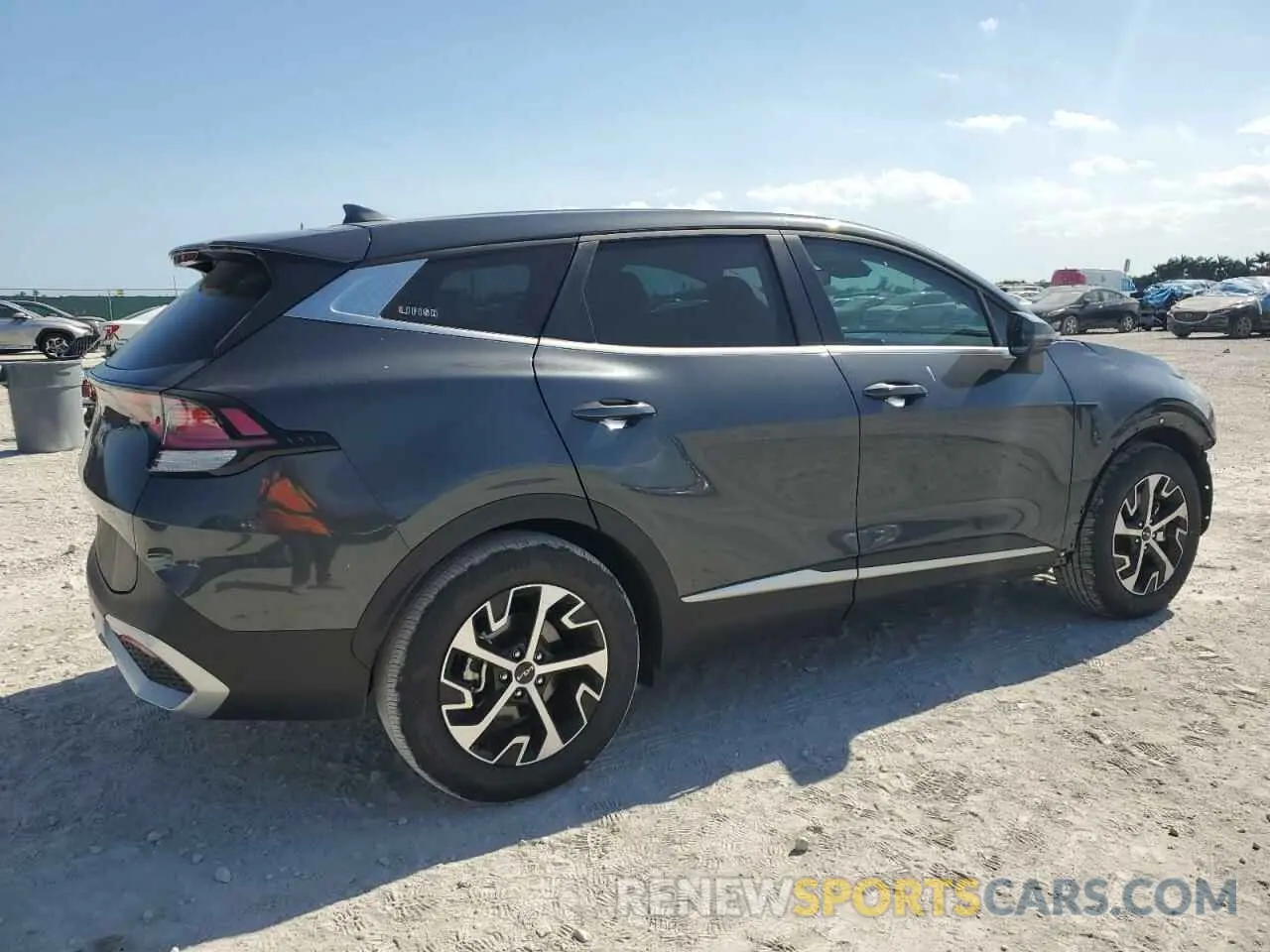 3 fotografías del automóvil dañado 5XYK33DFXRG200875 KIA SPORTAGE 2024