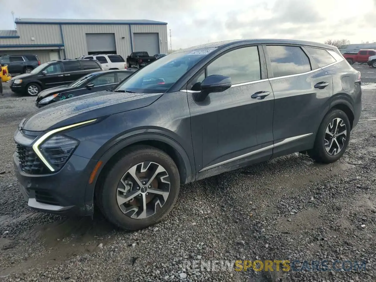 1 fotografías del automóvil dañado 5XYK33DFXRG213027 KIA SPORTAGE 2024