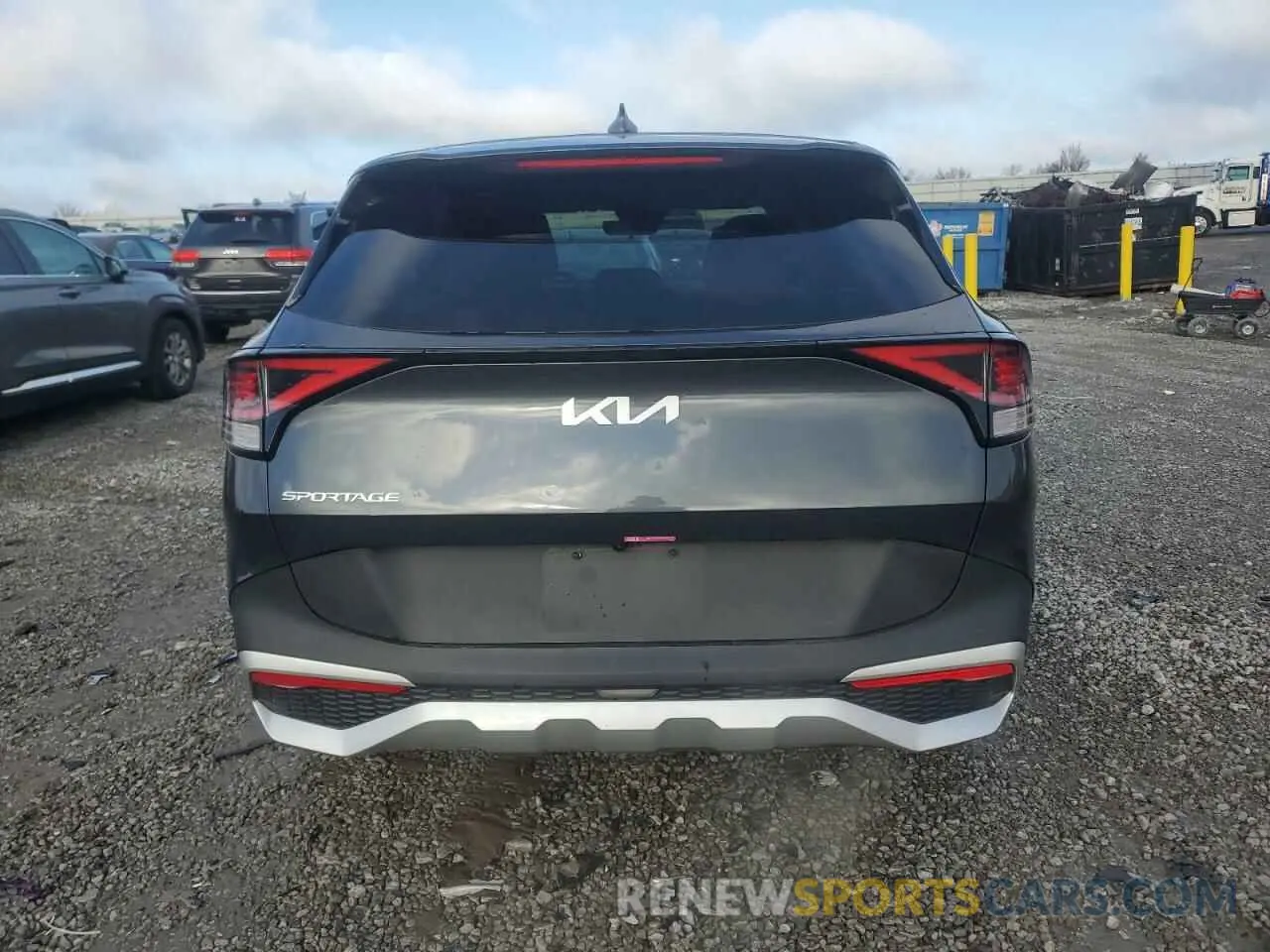 6 fotografías del automóvil dañado 5XYK33DFXRG213027 KIA SPORTAGE 2024