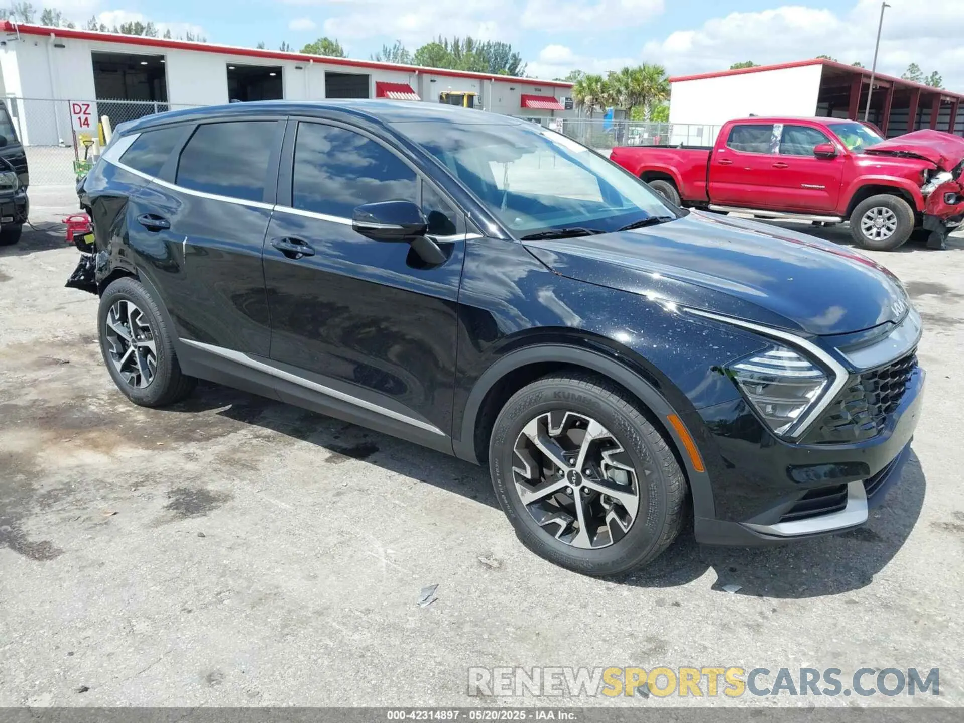 1 fotografías del automóvil dañado 5XYK33DFXRG227090 KIA SPORTAGE 2024