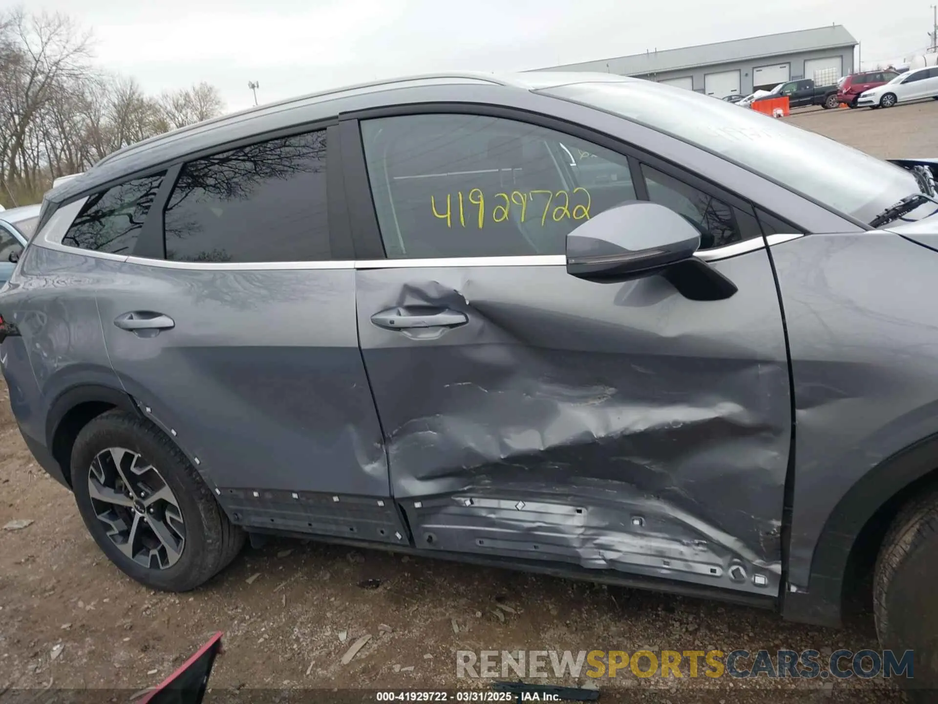13 fotografías del automóvil dañado 5XYK3CDF0RG172794 KIA SPORTAGE 2024