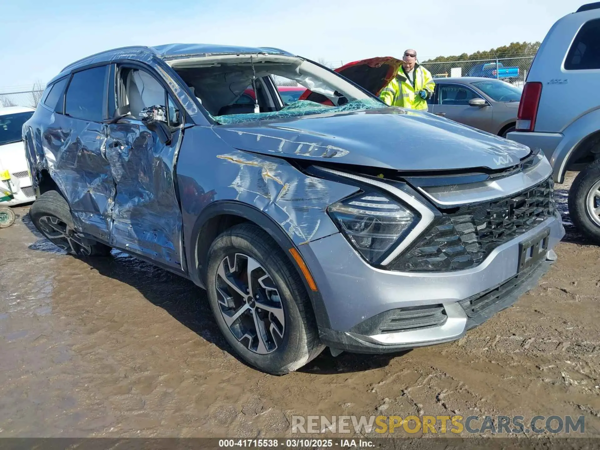1 fotografías del automóvil dañado 5XYK3CDF0RG229253 KIA SPORTAGE 2024