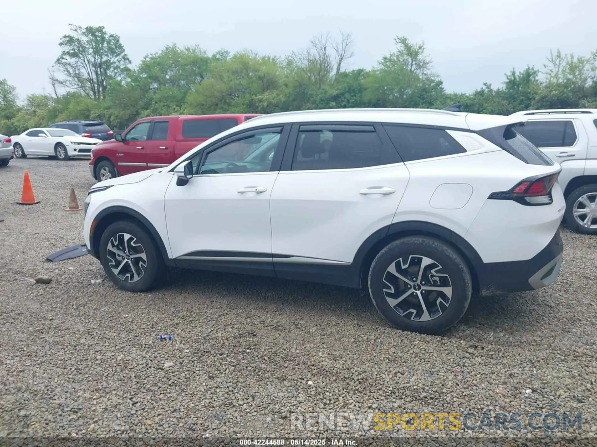15 fotografías del automóvil dañado 5XYK3CDF2RG183800 KIA SPORTAGE 2024
