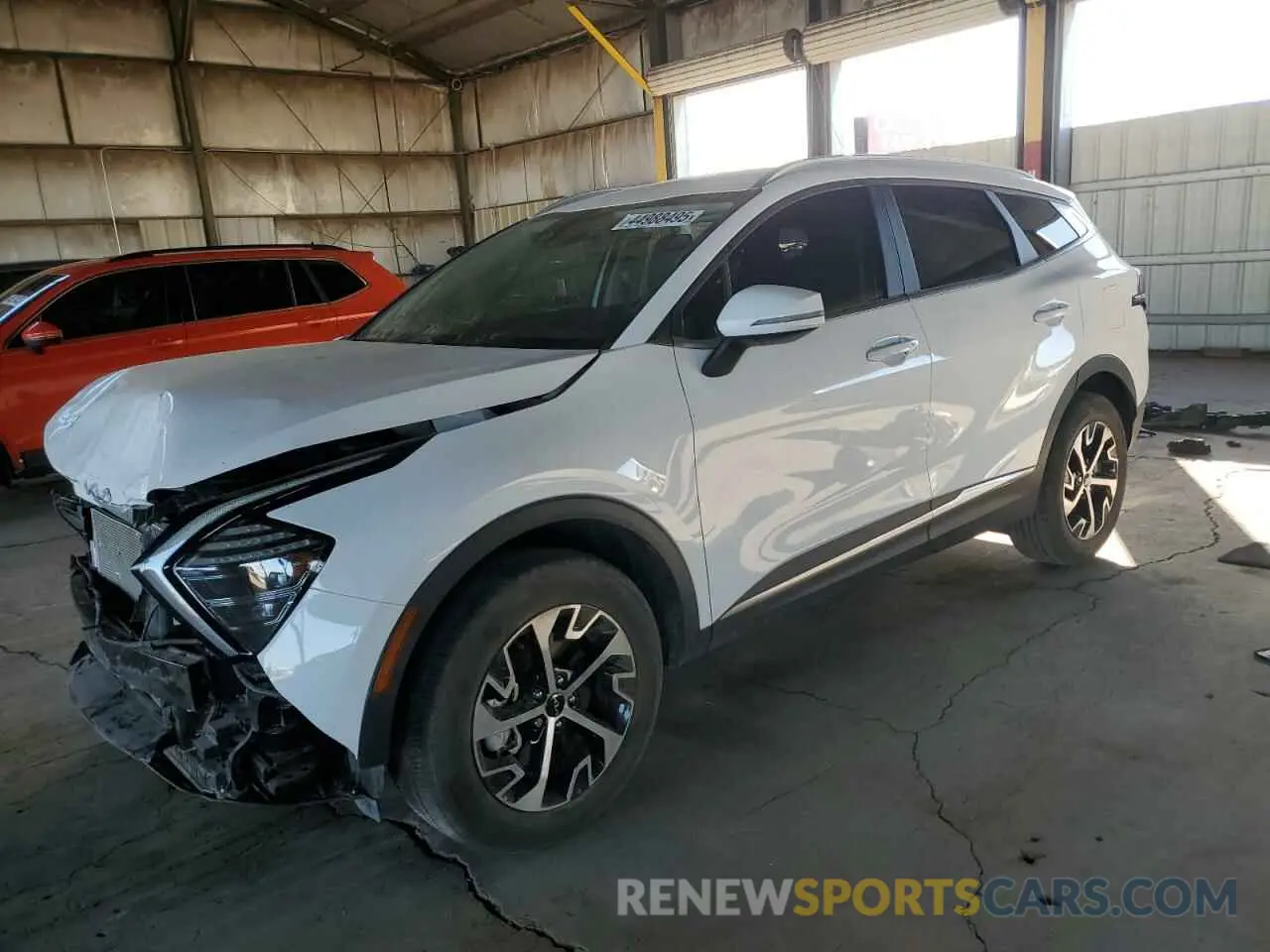 1 fotografías del automóvil dañado 5XYK3CDF2RG201180 KIA SPORTAGE 2024