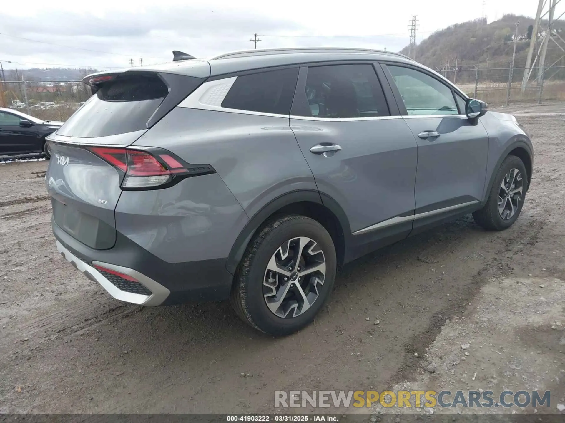 4 fotografías del automóvil dañado 5XYK3CDF4RG174774 KIA SPORTAGE 2024