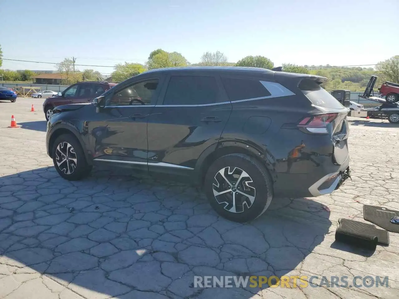 2 fotografías del automóvil dañado 5XYK3CDF6RG151089 KIA SPORTAGE 2024
