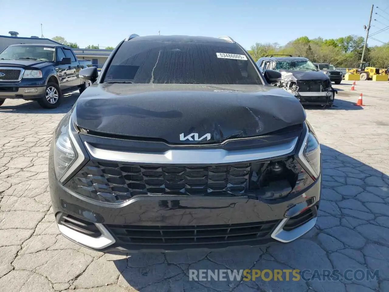 5 fotografías del automóvil dañado 5XYK3CDF6RG151089 KIA SPORTAGE 2024