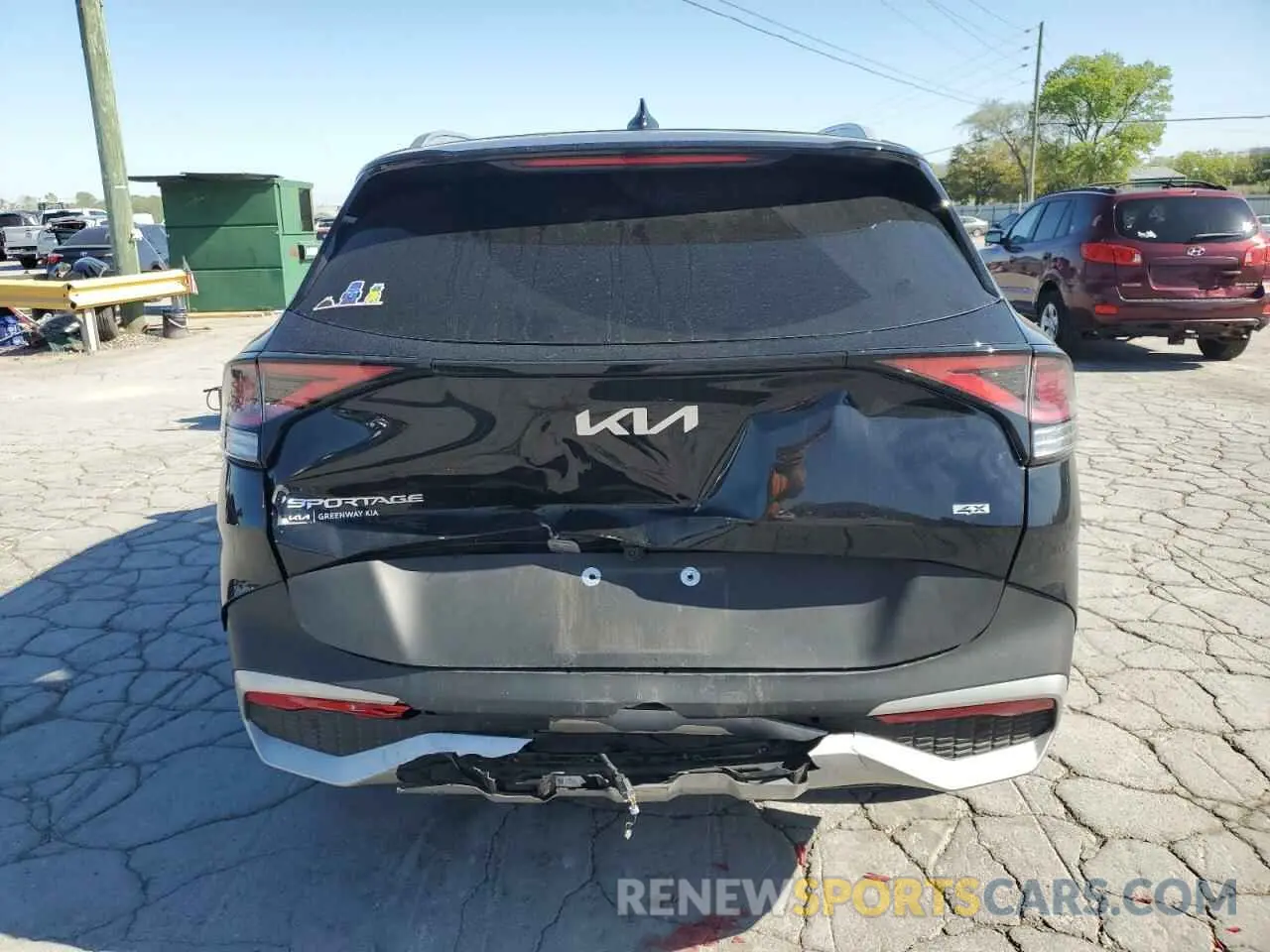 6 fotografías del automóvil dañado 5XYK3CDF6RG151089 KIA SPORTAGE 2024