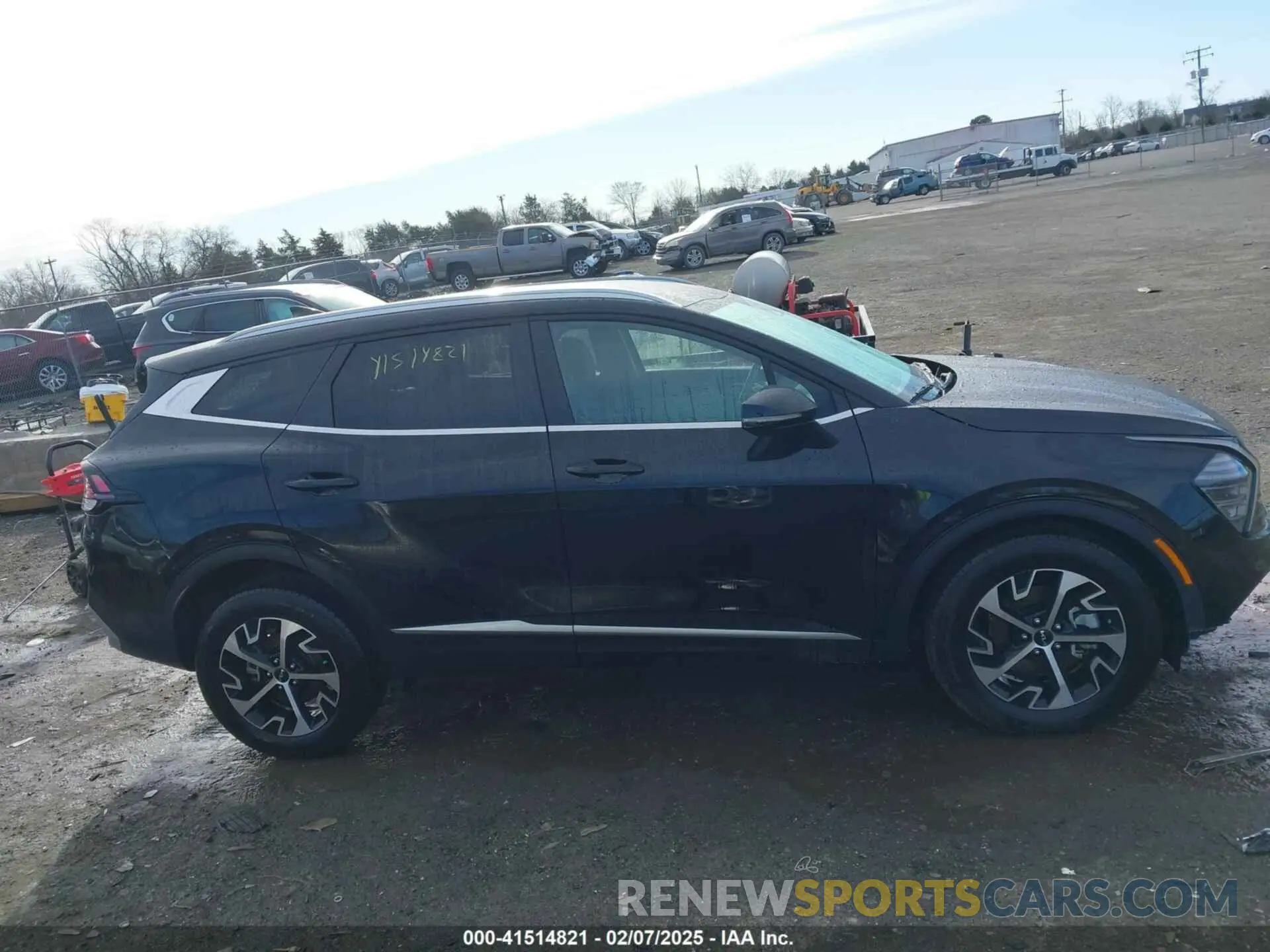 14 fotografías del automóvil dañado 5XYK3CDFXRG188114 KIA SPORTAGE 2024