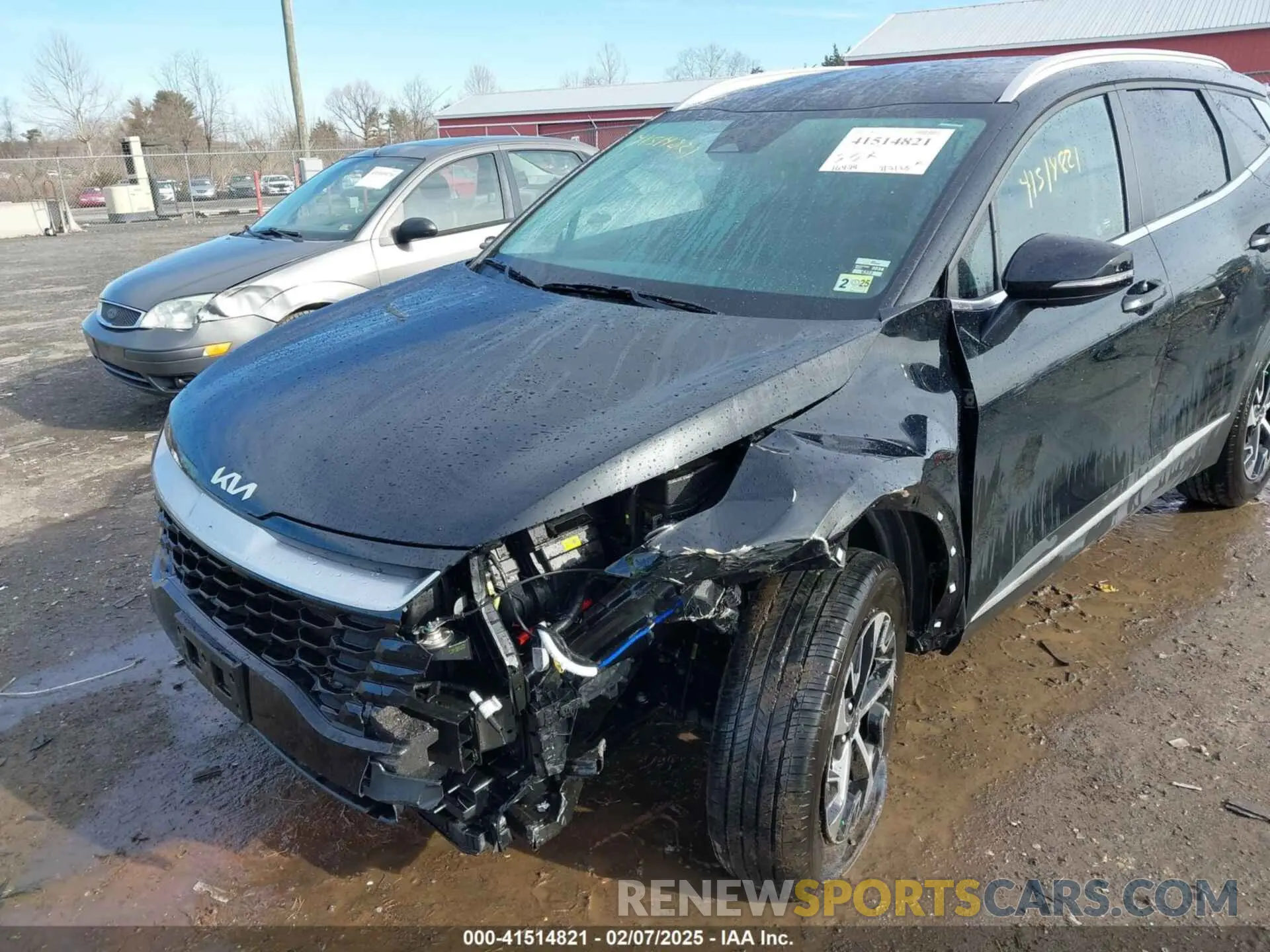 6 fotografías del automóvil dañado 5XYK3CDFXRG188114 KIA SPORTAGE 2024