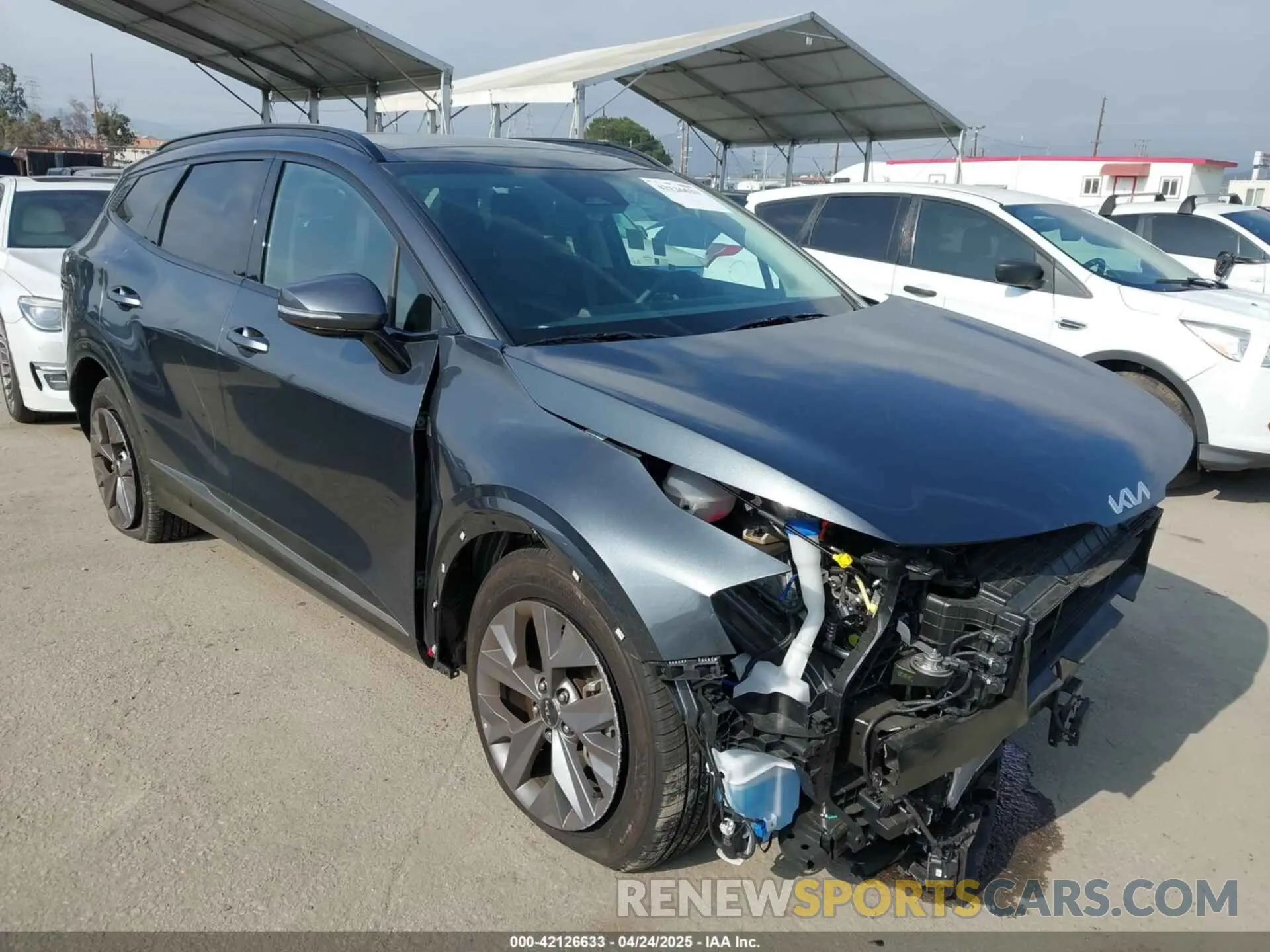 1 fotografías del automóvil dañado 5XYK43DF0RG222512 KIA SPORTAGE 2024