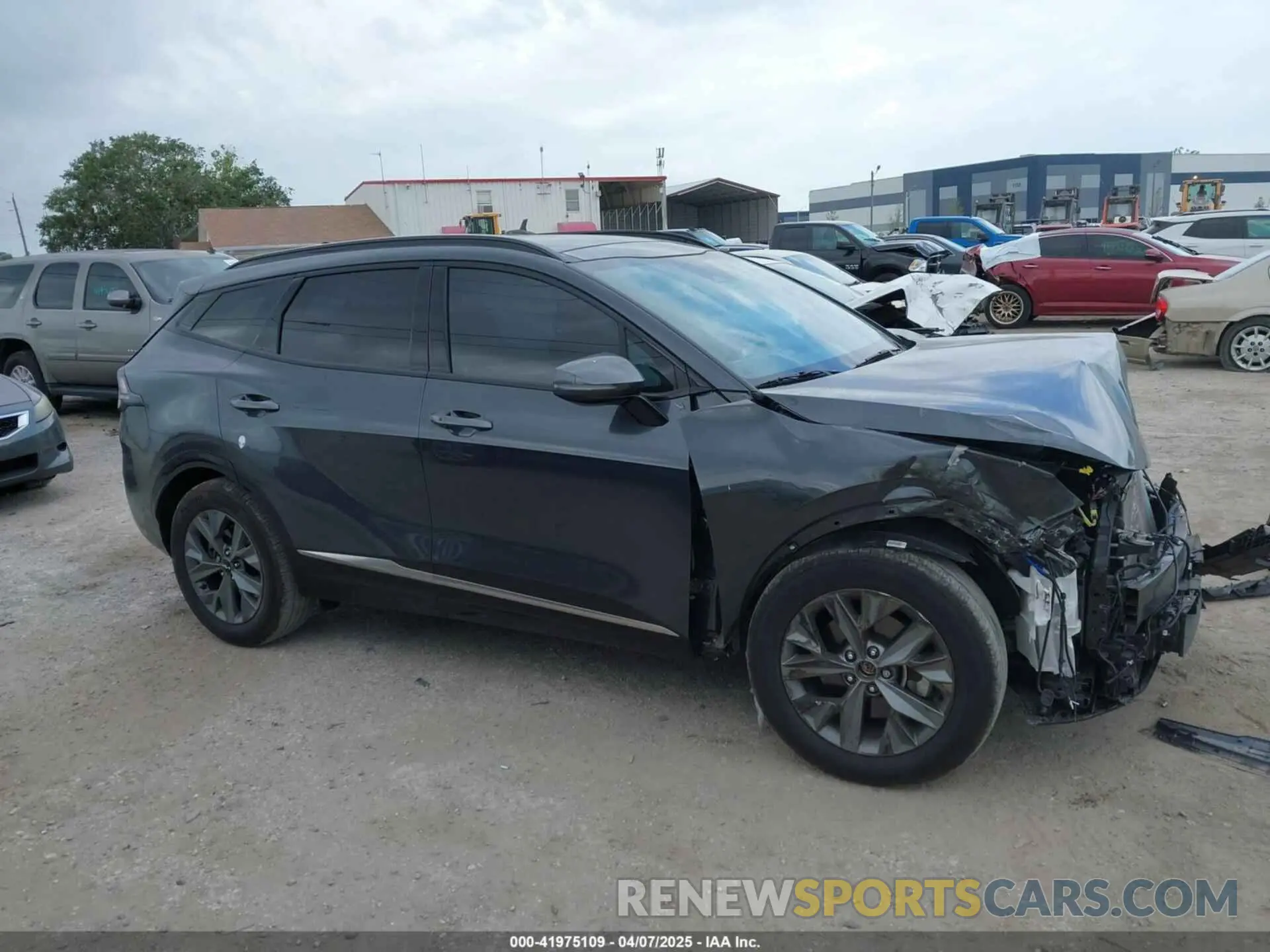 13 fotografías del automóvil dañado 5XYK43DF1RG157279 KIA SPORTAGE 2024