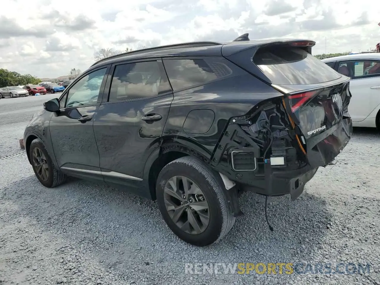 2 fotografías del automóvil dañado 5XYK43DF6RG180508 KIA SPORTAGE 2024