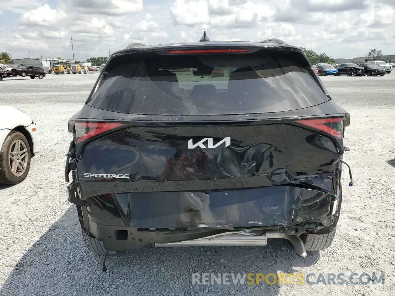 6 fotografías del automóvil dañado 5XYK43DF6RG180508 KIA SPORTAGE 2024