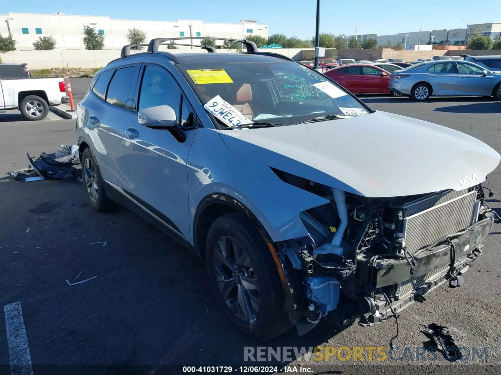 1 fotografías del automóvil dañado 5XYK43DF7RG159926 KIA SPORTAGE 2024