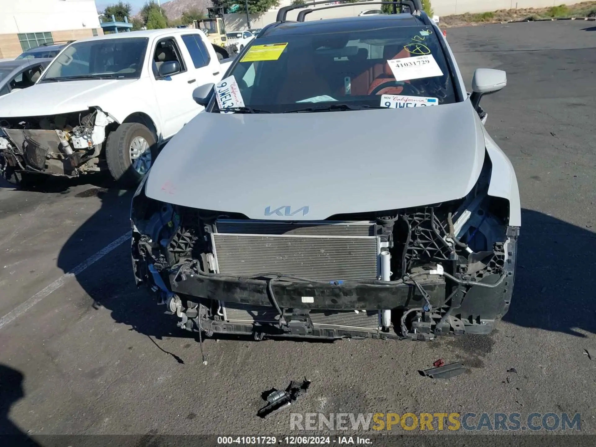 13 fotografías del automóvil dañado 5XYK43DF7RG159926 KIA SPORTAGE 2024