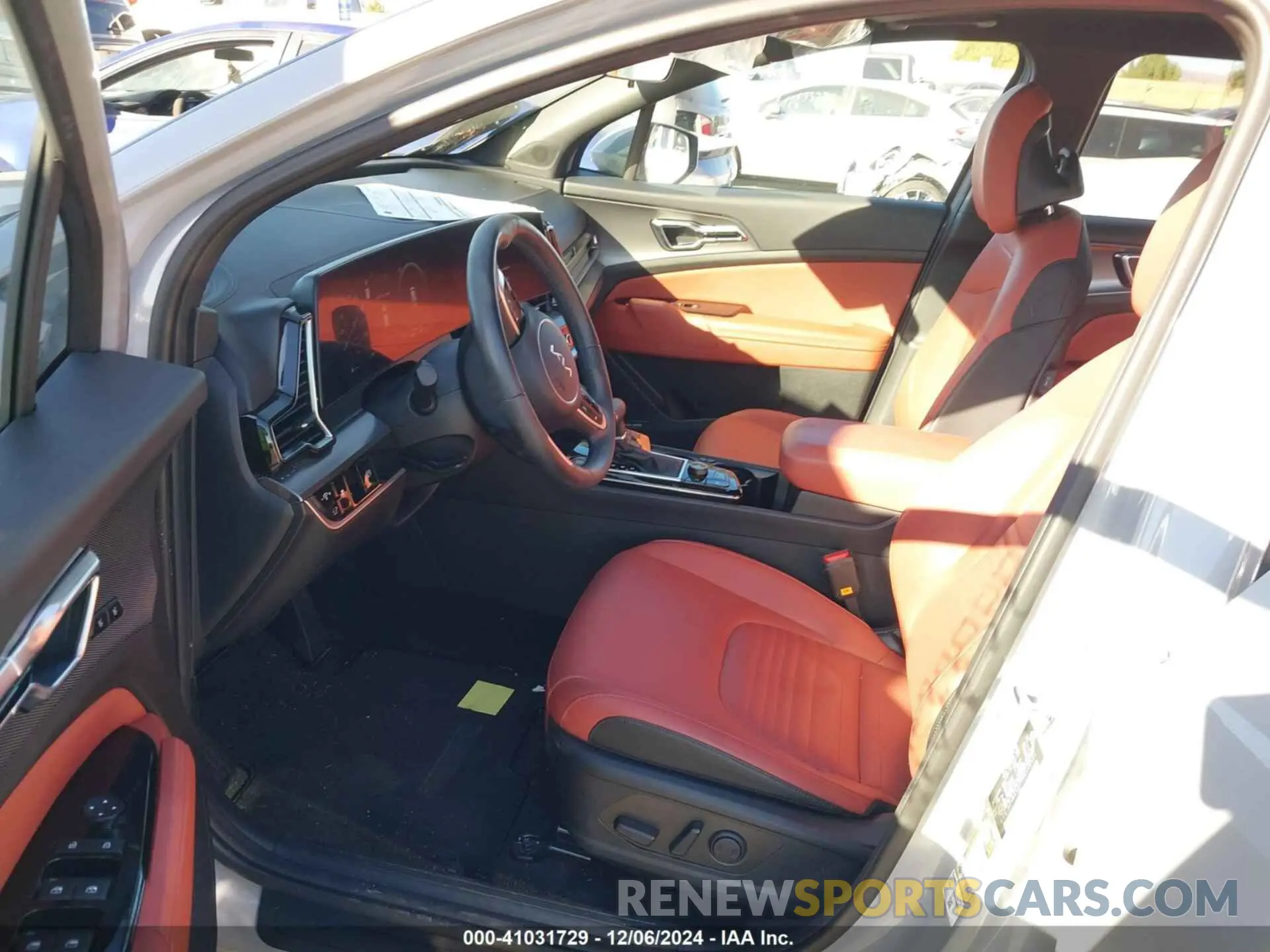 5 fotografías del automóvil dañado 5XYK43DF7RG159926 KIA SPORTAGE 2024