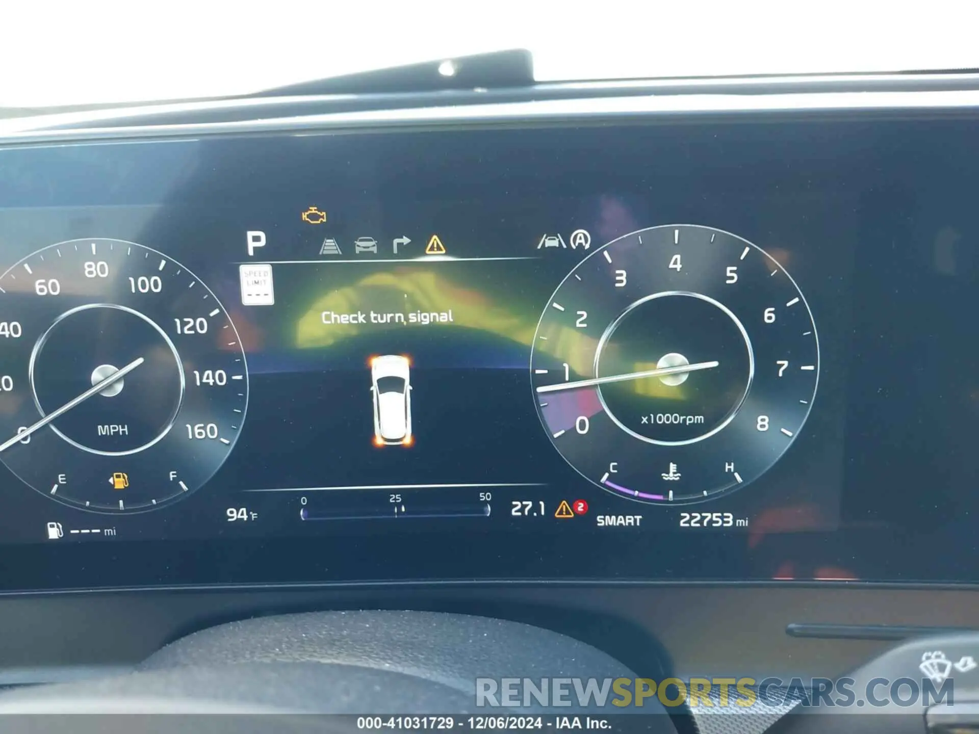 7 fotografías del automóvil dañado 5XYK43DF7RG159926 KIA SPORTAGE 2024