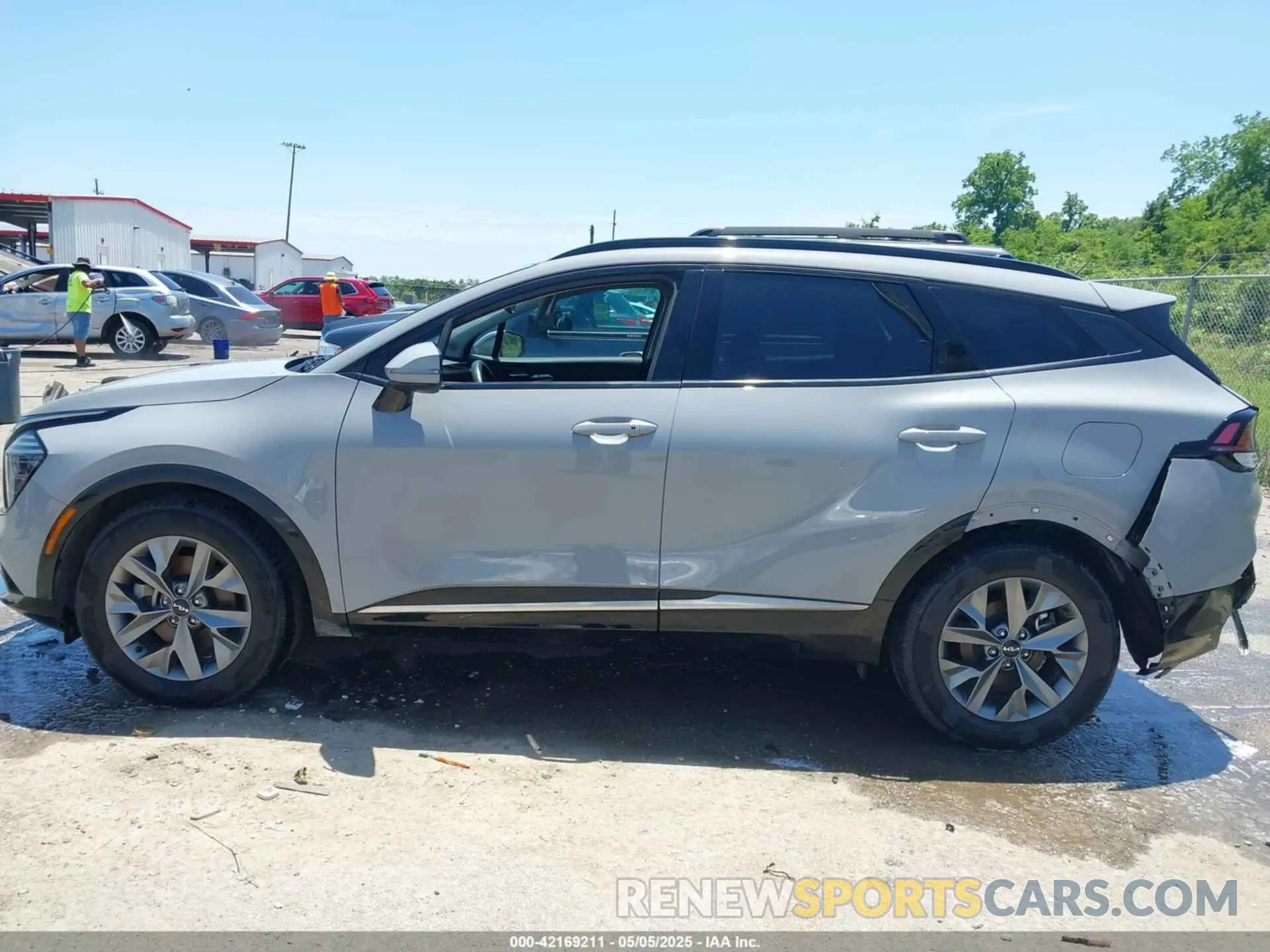 14 fotografías del automóvil dañado 5XYK43DFXRG211078 KIA SPORTAGE 2024