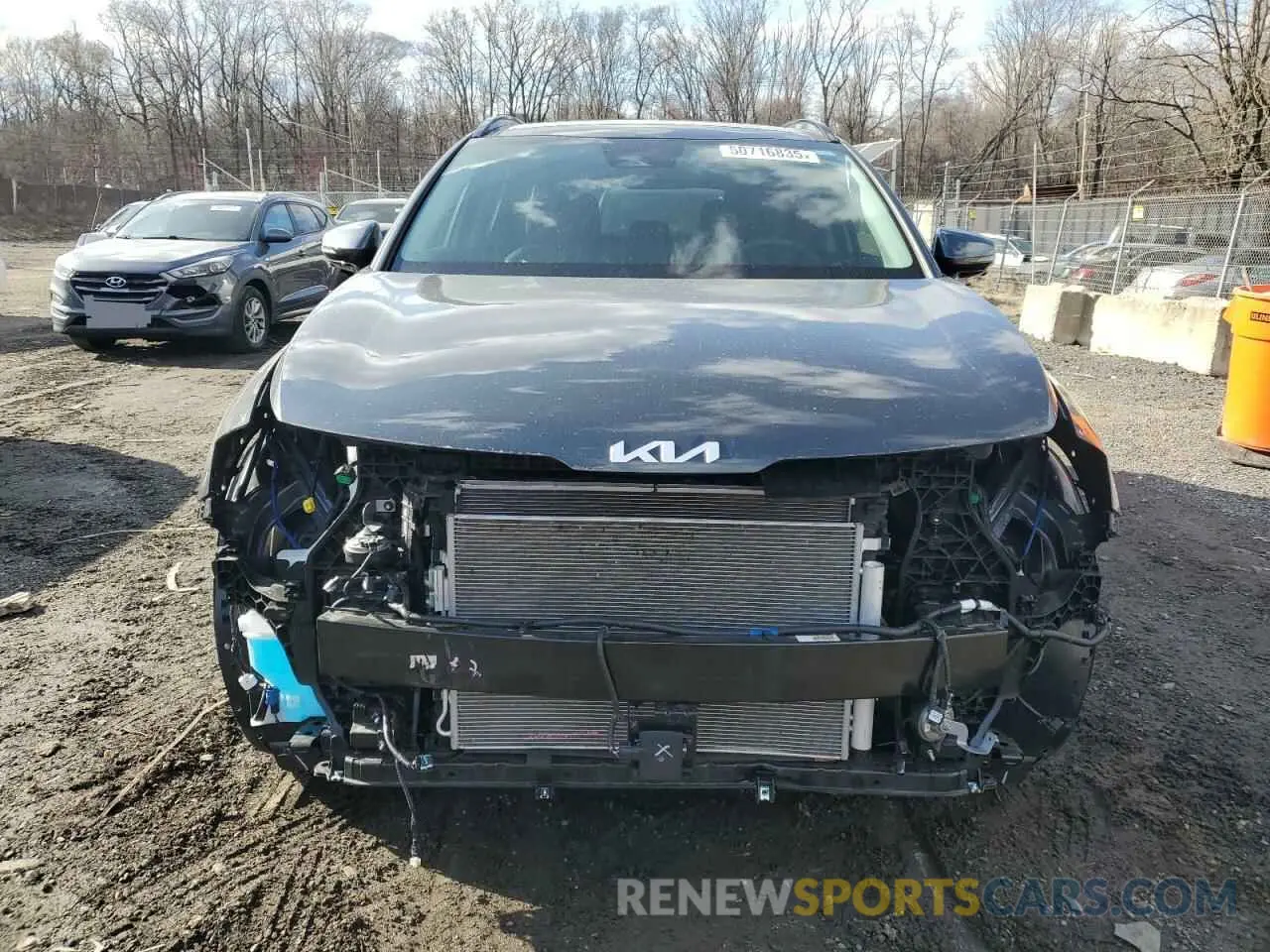 5 fotografías del automóvil dañado 5XYK53DF0RG192649 KIA SPORTAGE 2024