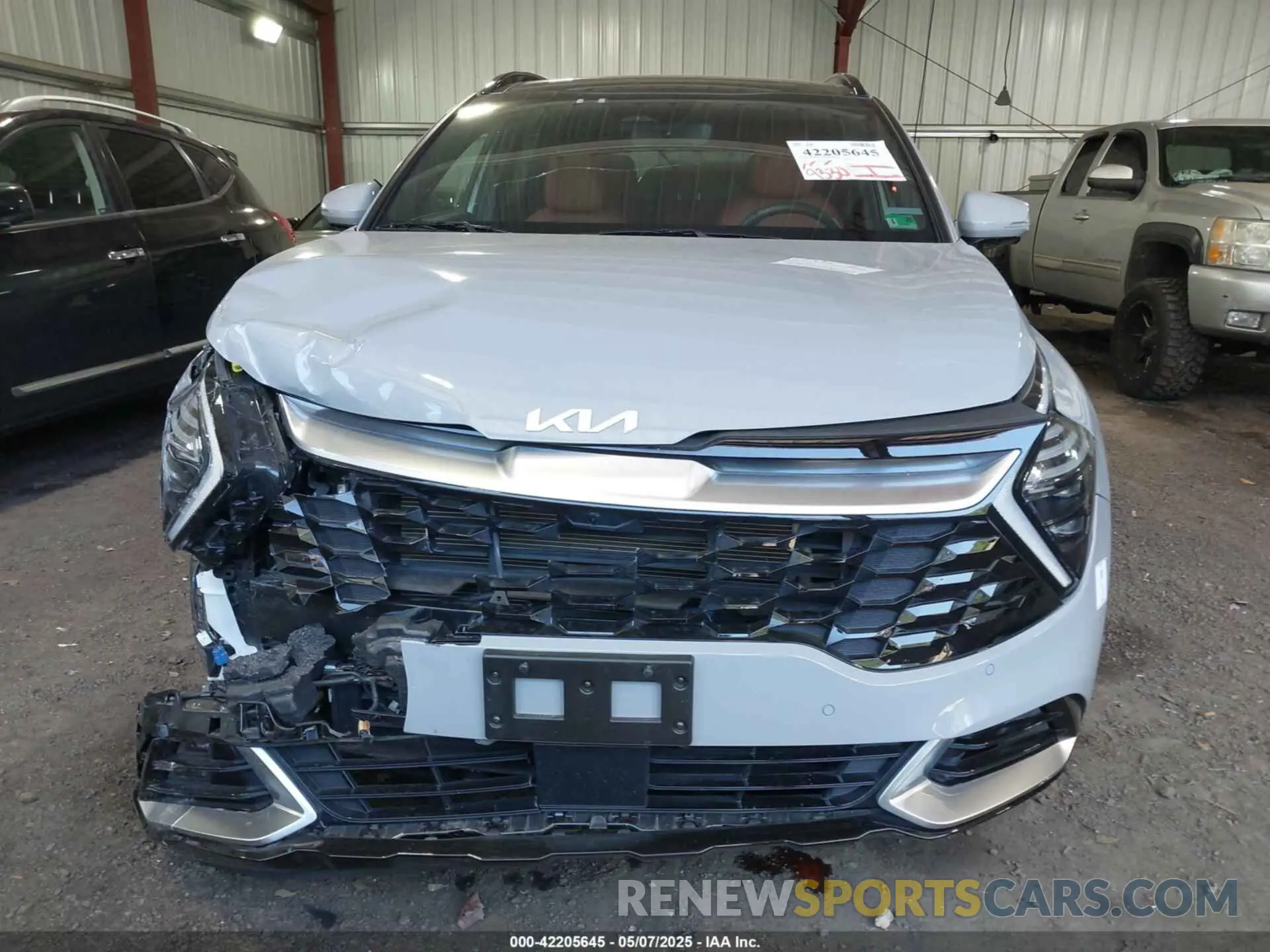 12 fotografías del automóvil dañado 5XYK53DF2RG180390 KIA SPORTAGE 2024