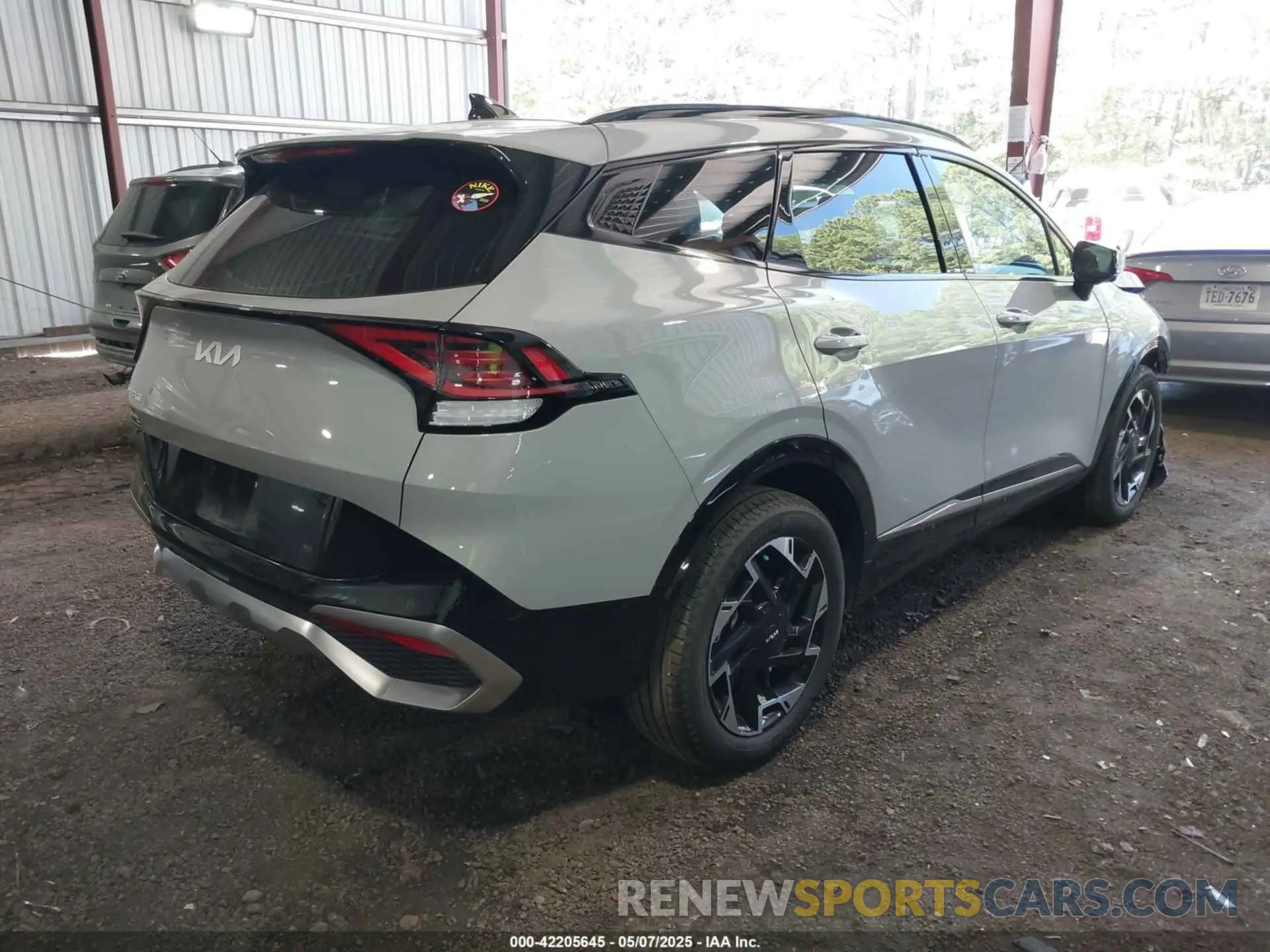 4 fotografías del automóvil dañado 5XYK53DF2RG180390 KIA SPORTAGE 2024