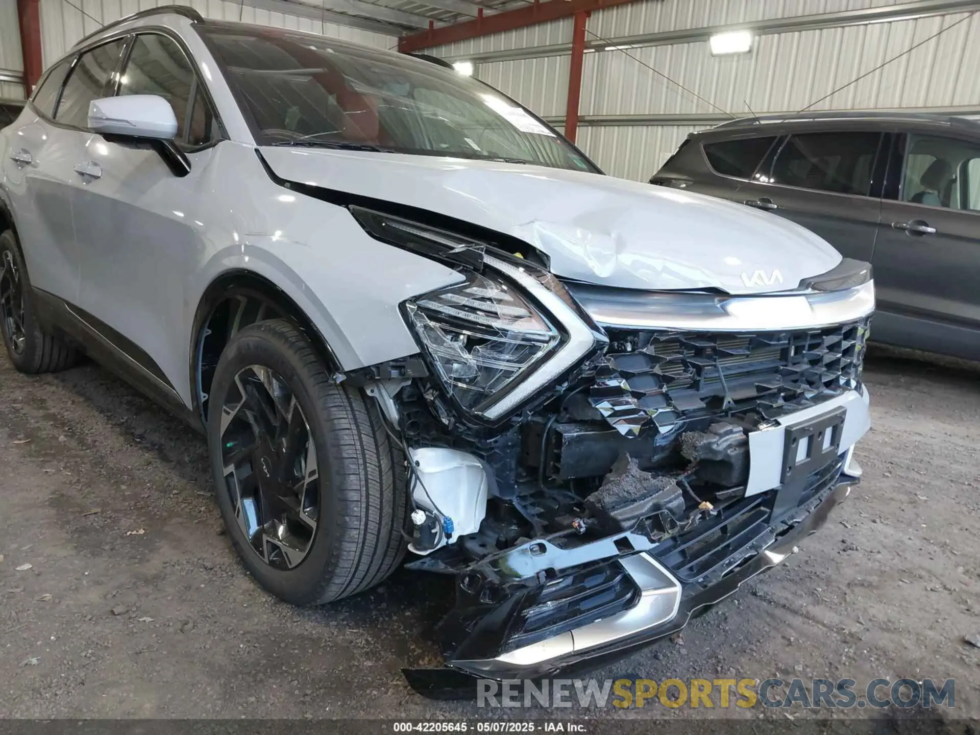 6 fotografías del automóvil dañado 5XYK53DF2RG180390 KIA SPORTAGE 2024
