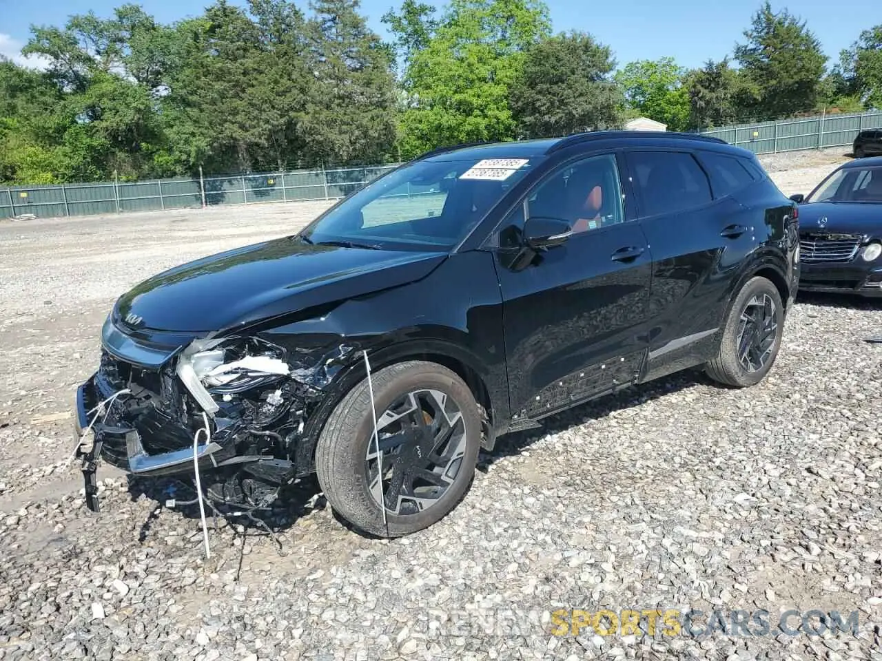 1 fotografías del automóvil dañado 5XYK53DF2RG184309 KIA SPORTAGE 2024