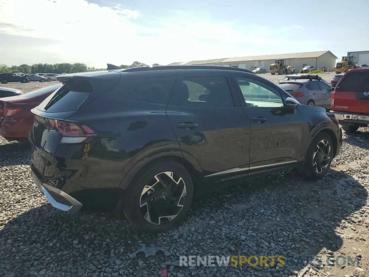 3 fotografías del automóvil dañado 5XYK53DF2RG184309 KIA SPORTAGE 2024