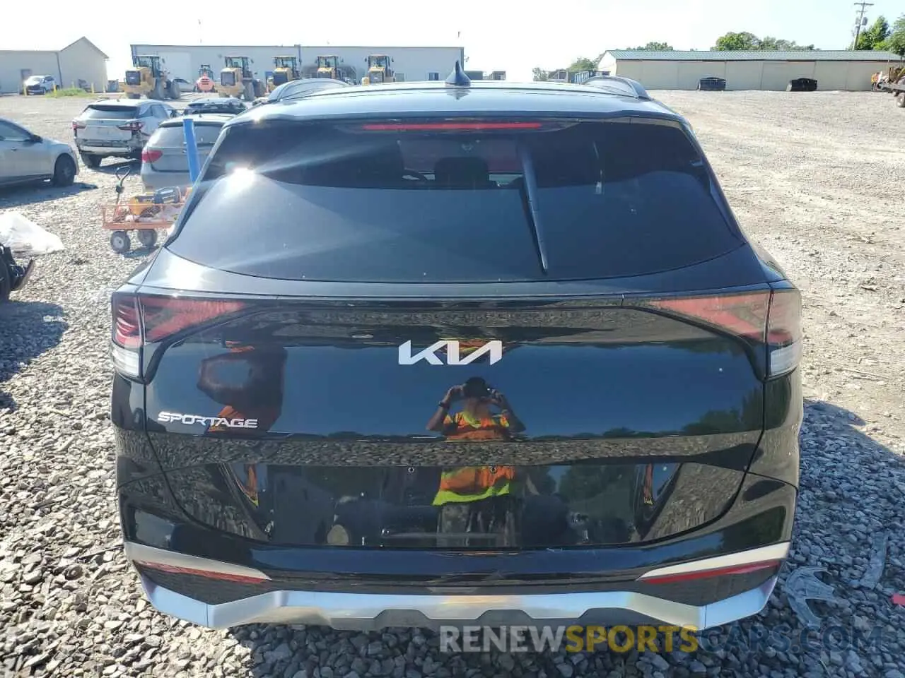 6 fotografías del automóvil dañado 5XYK53DF2RG184309 KIA SPORTAGE 2024