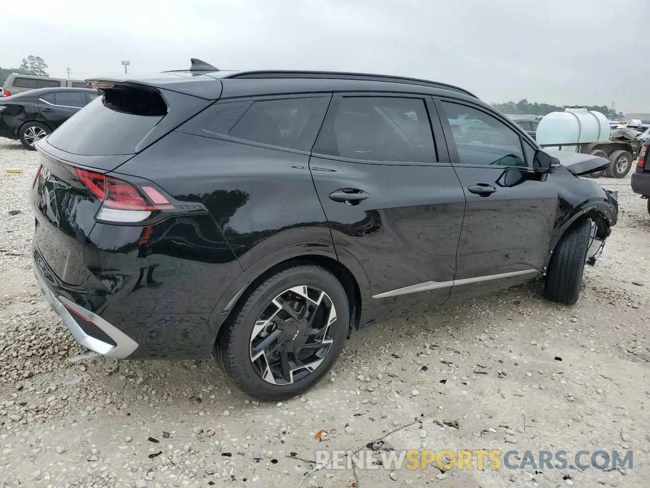 3 fotografías del automóvil dañado 5XYK53DF3RG187381 KIA SPORTAGE 2024