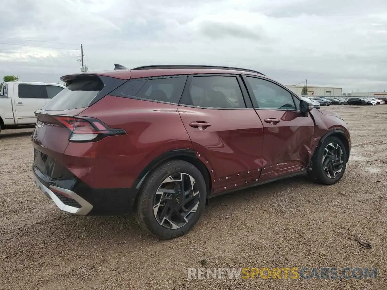 3 fotografías del automóvil dañado 5XYK53DF3RG208746 KIA SPORTAGE 2024