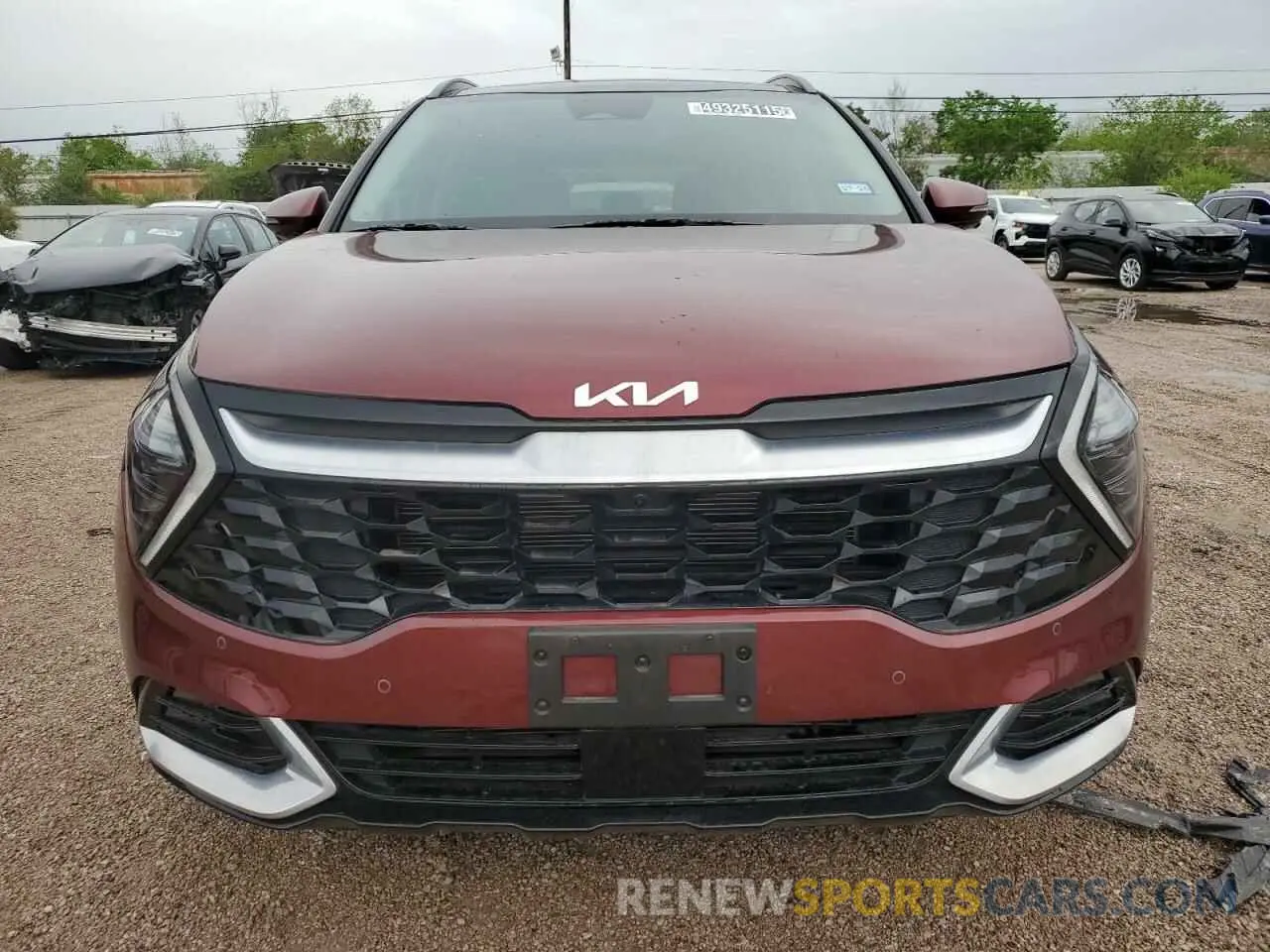 5 fotografías del automóvil dañado 5XYK53DF3RG208746 KIA SPORTAGE 2024