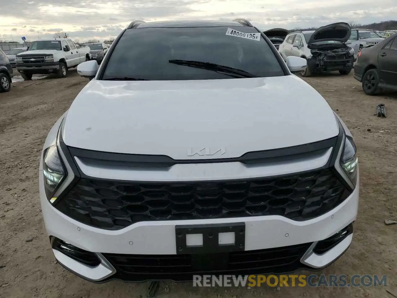 5 fotografías del automóvil dañado 5XYK53DF4RG146497 KIA SPORTAGE 2024