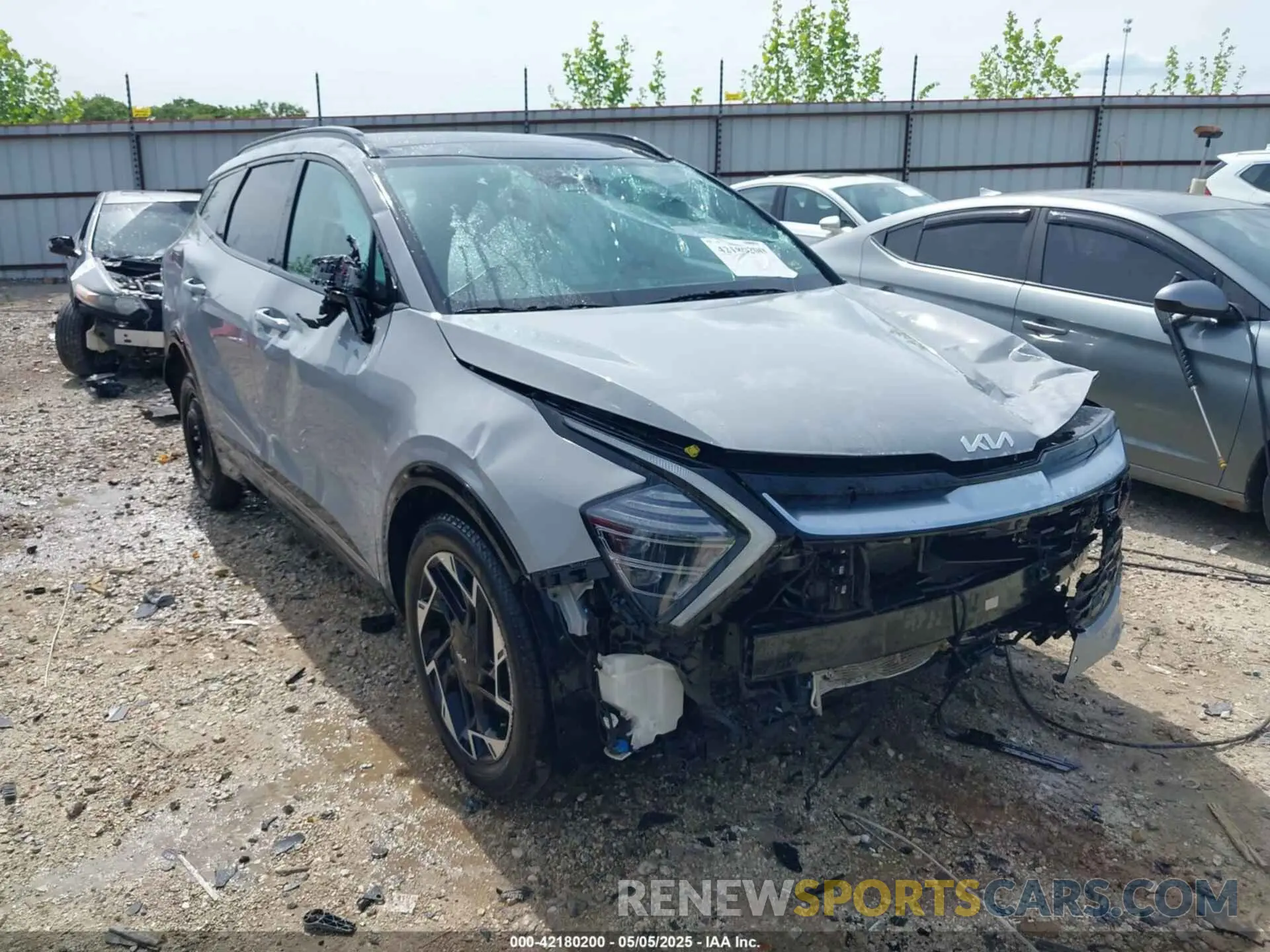 1 fotografías del automóvil dañado 5XYK53DF5RG172560 KIA SPORTAGE 2024