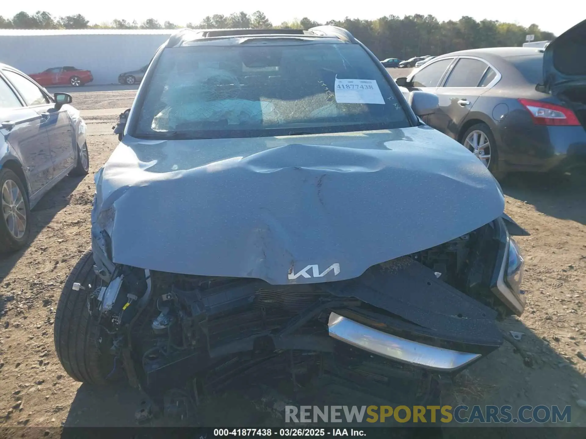 13 fotografías del automóvil dañado 5XYK53DF7RG138541 KIA SPORTAGE 2024