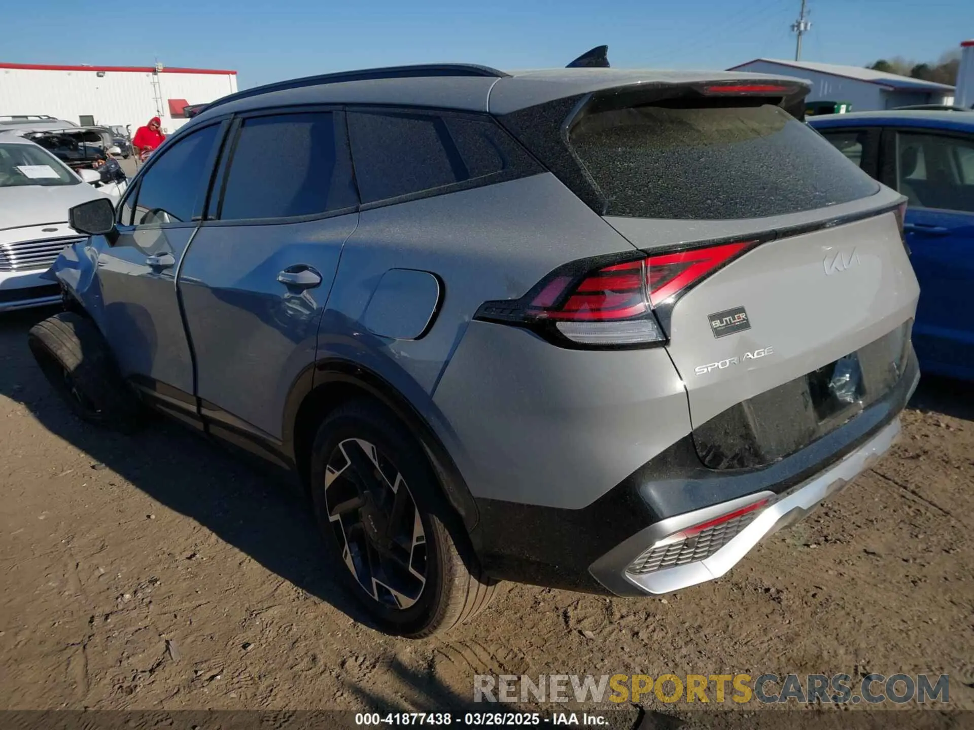 3 fotografías del automóvil dañado 5XYK53DF7RG138541 KIA SPORTAGE 2024